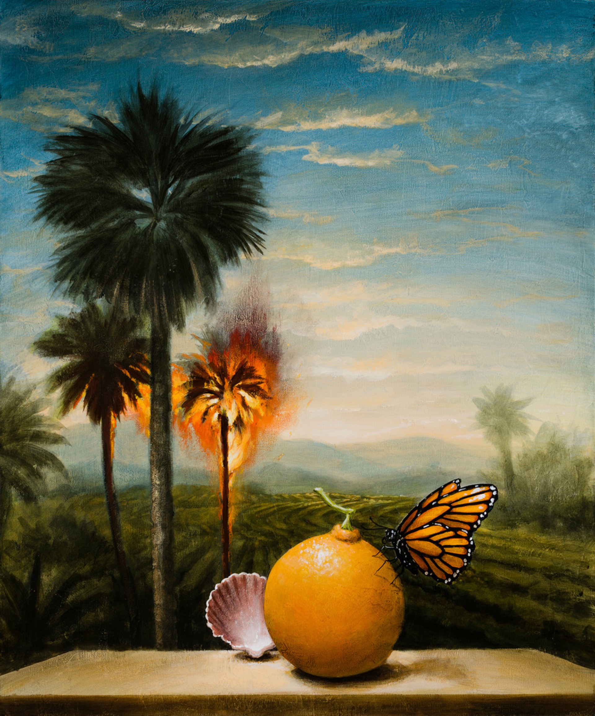 Still-life with Sun Rise by Kevin Sloan