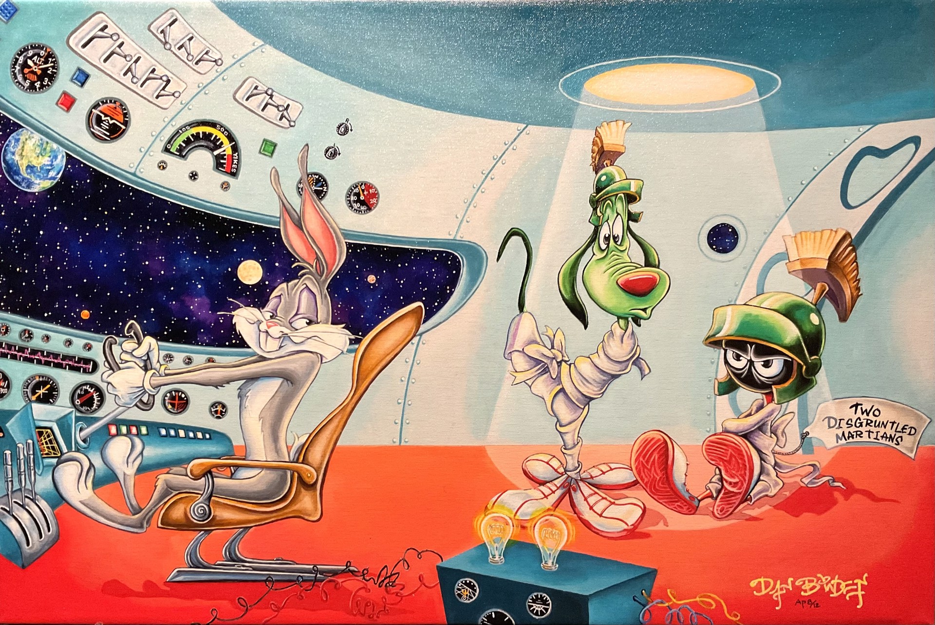 Interstellar Driver’s Seat by Dan Bowden (Chuck Jones Collection)