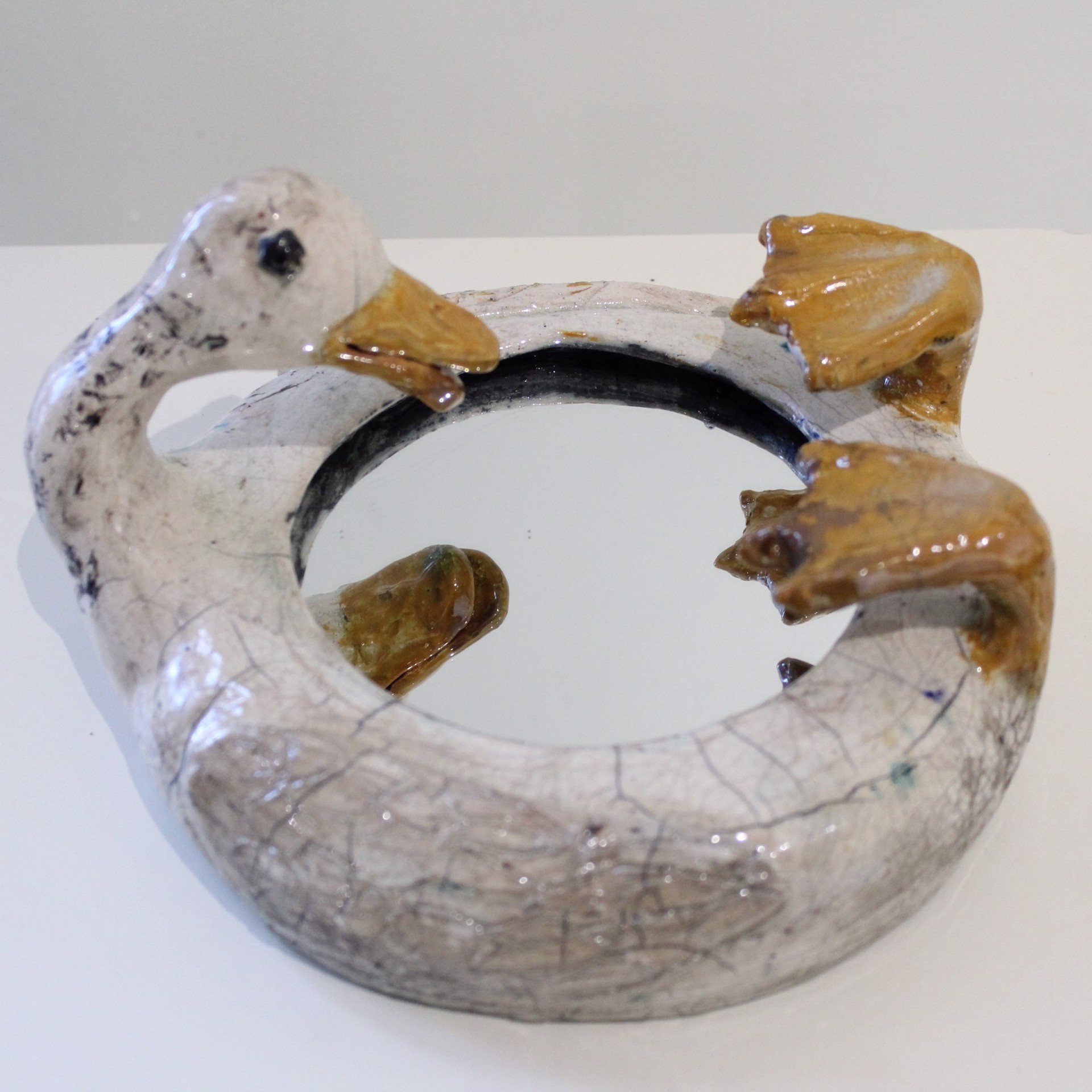 Duck Mirror by Pat Benard