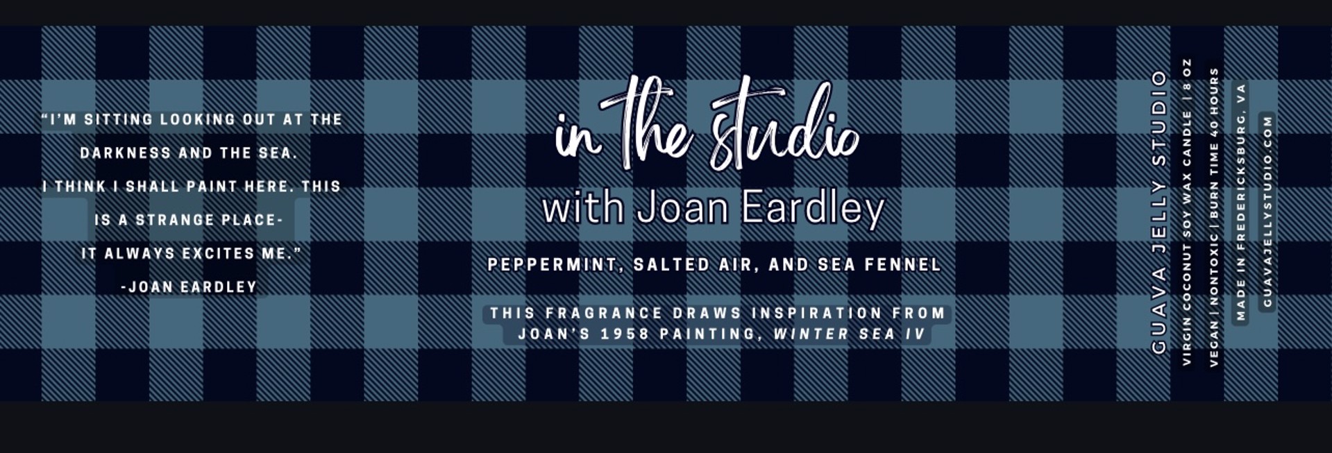 Candle | in the studio with Joan Eardley by Guava Jelly | Devin Curry