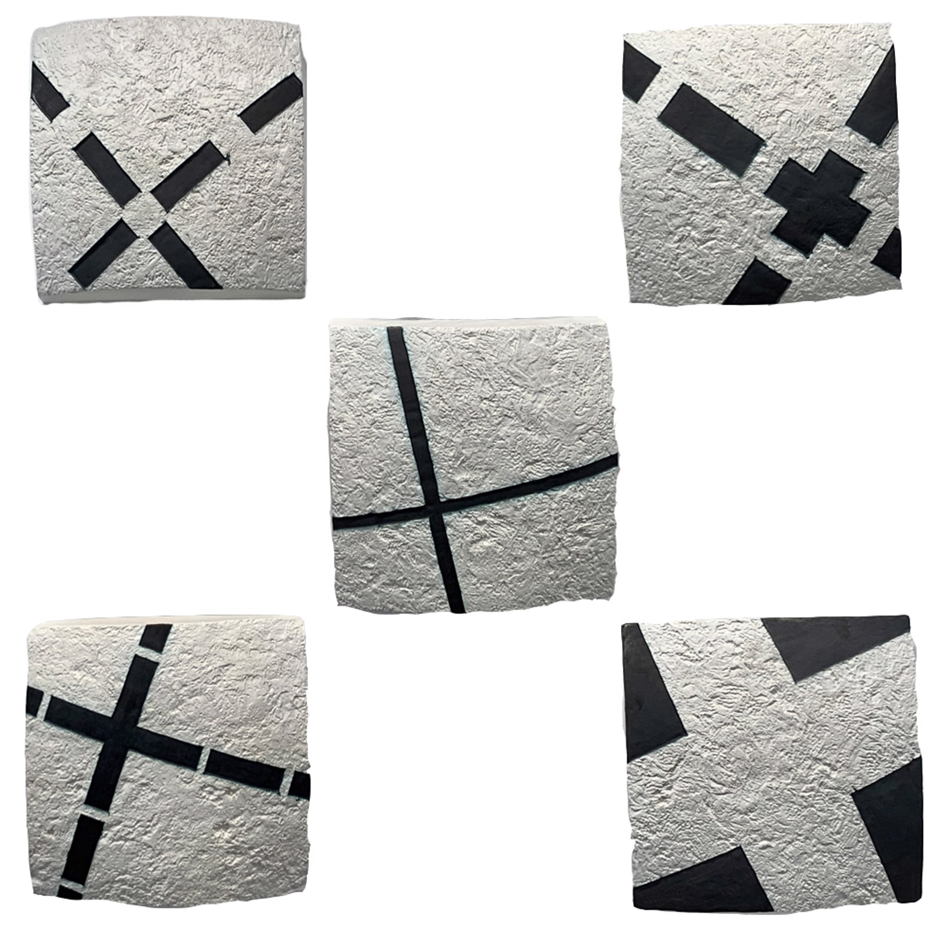 Series X (5 Panels) by Gregor Turk