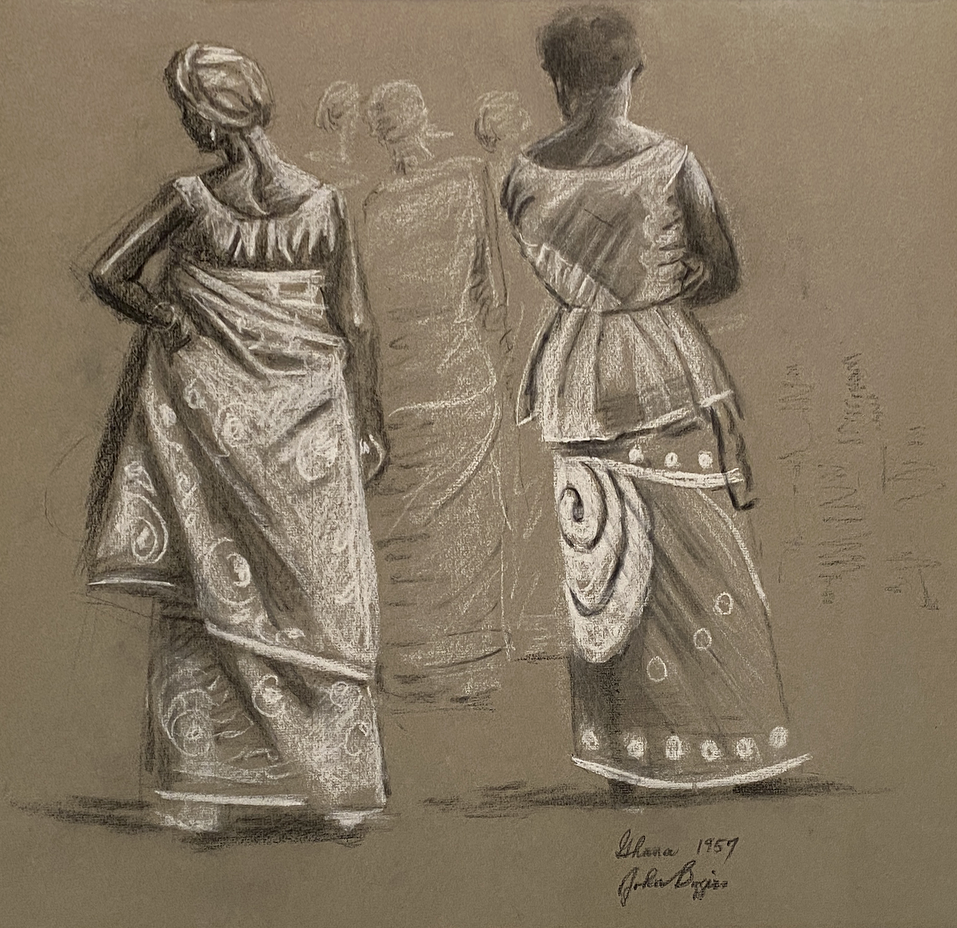 Ghana Women by John Biggers