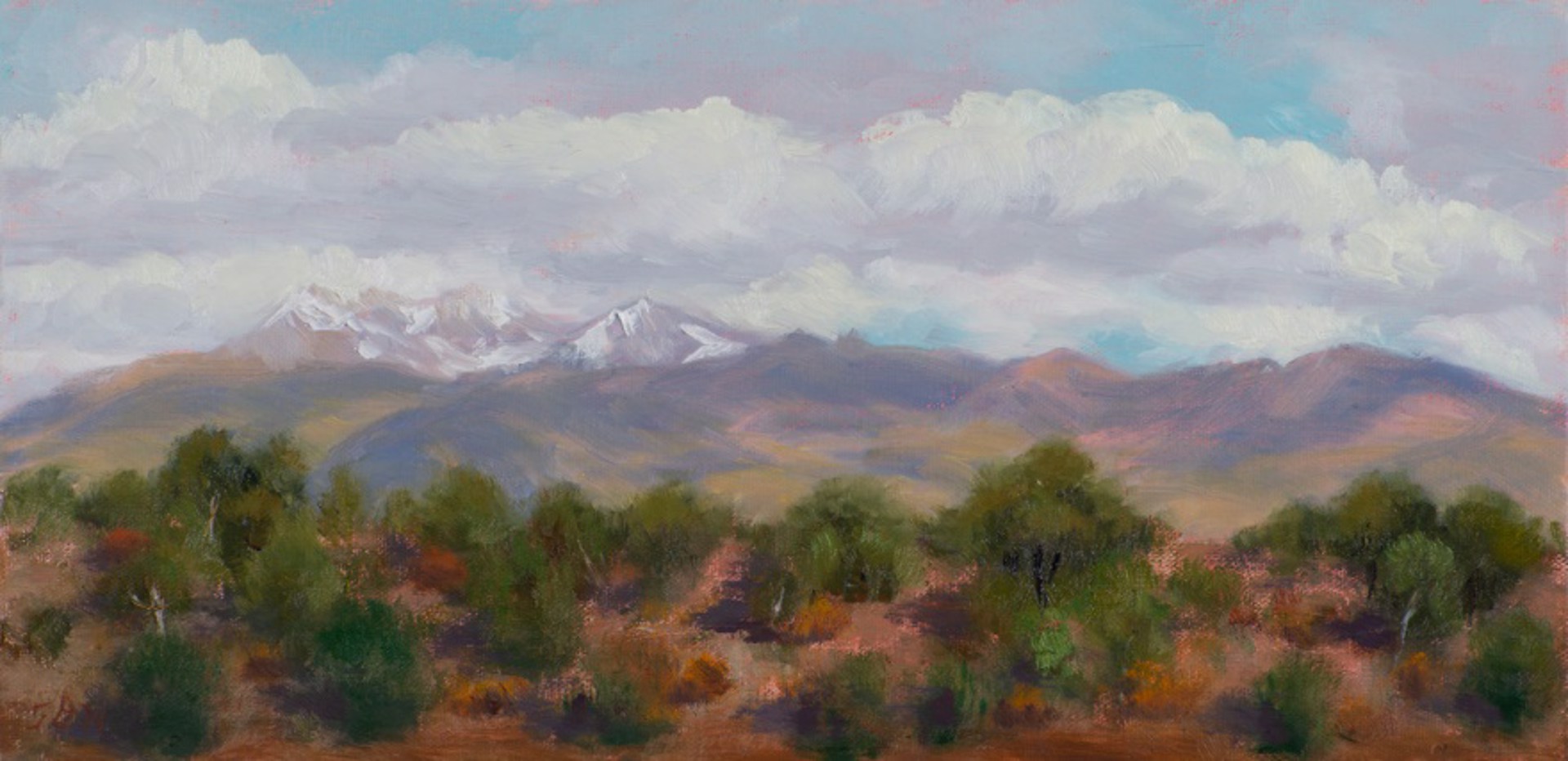 Desert Mountains by Teresa Garland Warner