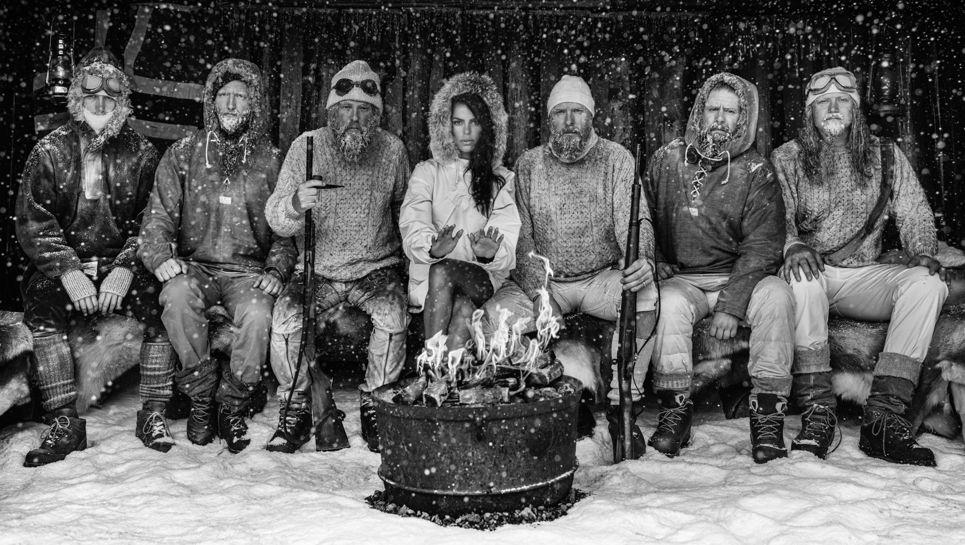 Ice Ice Baby (B&W) by David Yarrow