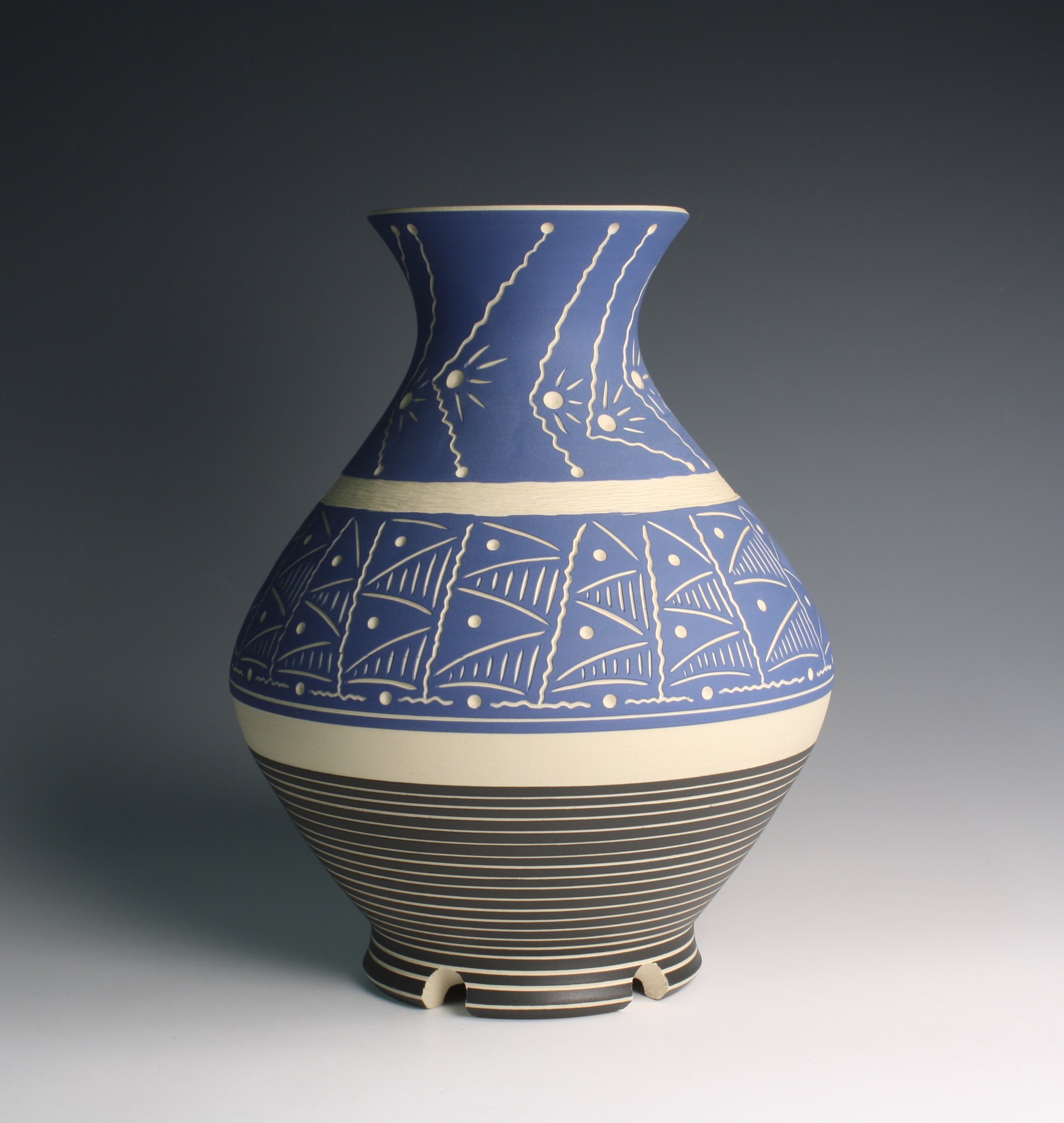 Blue Vase by Chris Casey