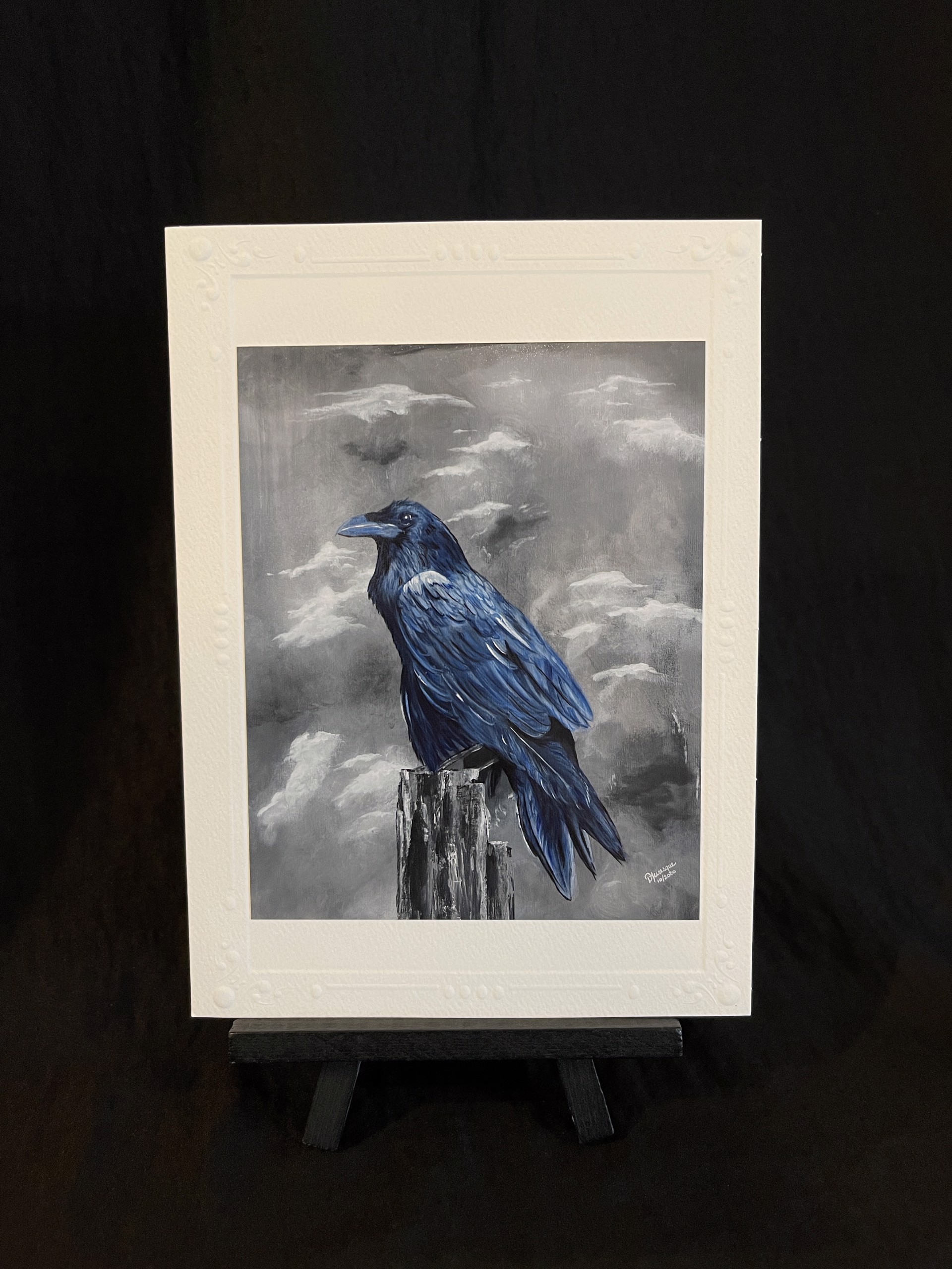 Art Card - Raven by Diane Levesque
