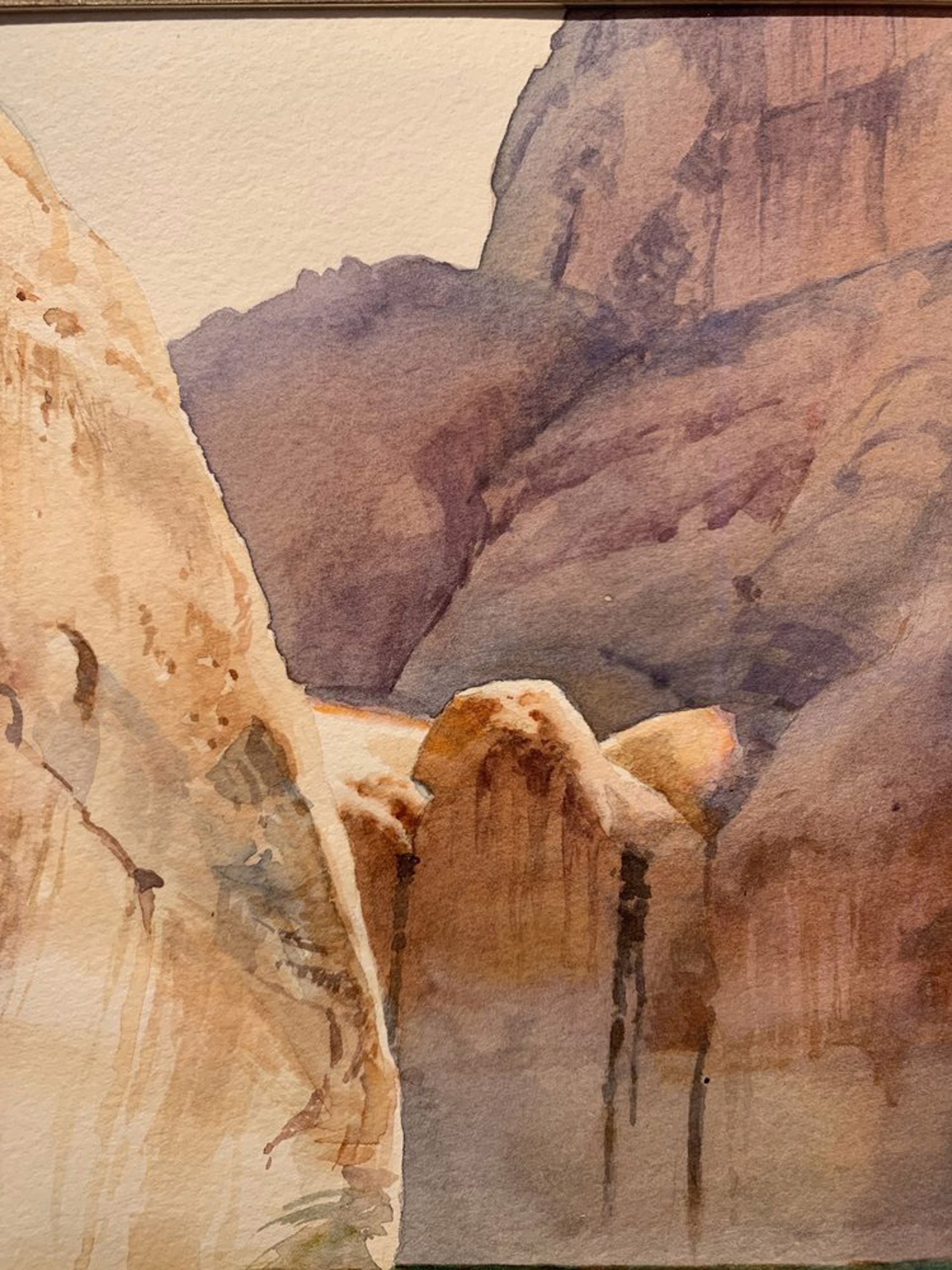 Sun In The Canyon by David Drummond