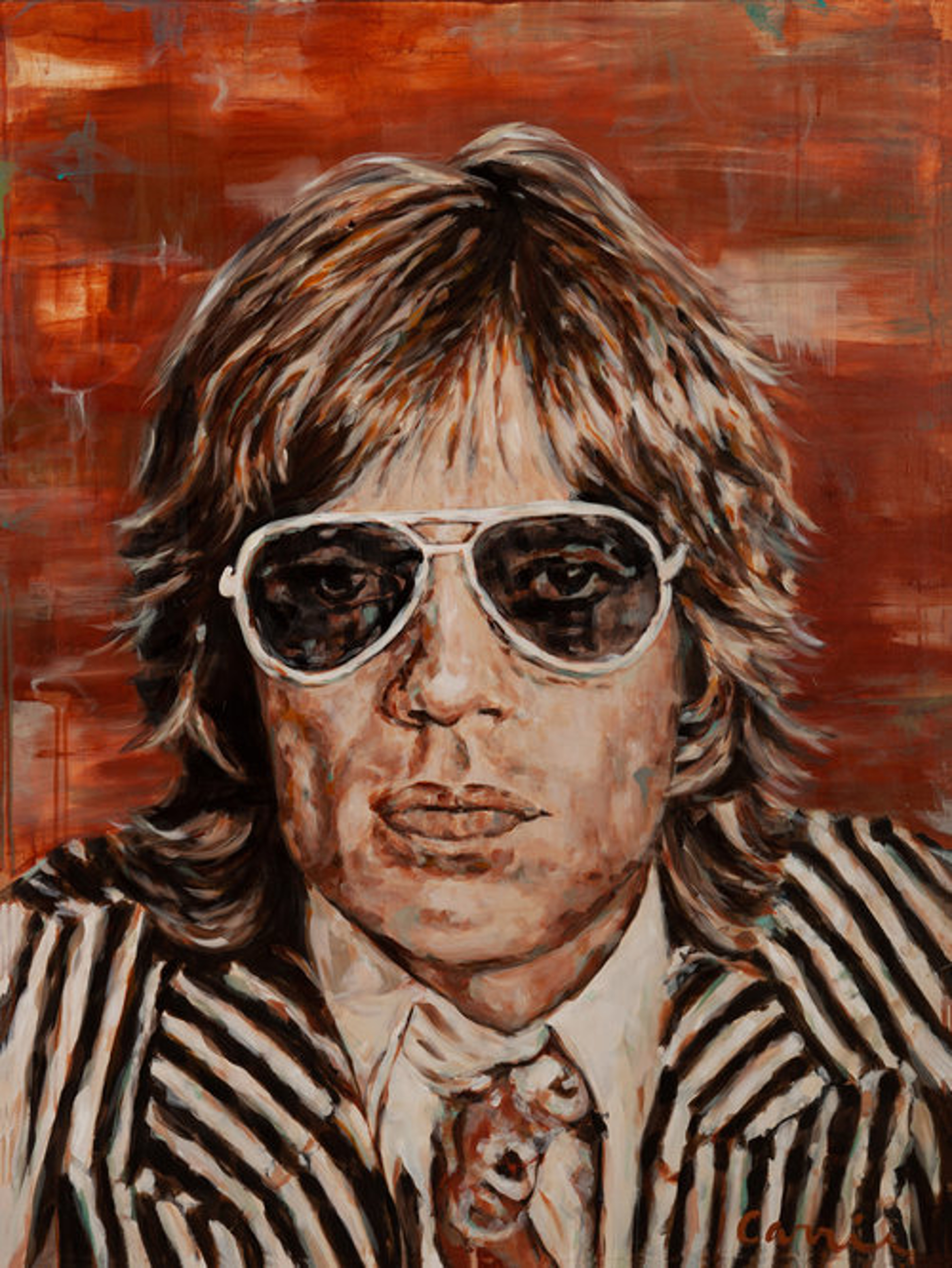 Mick 12x16 Print 1 by Carrie Penley