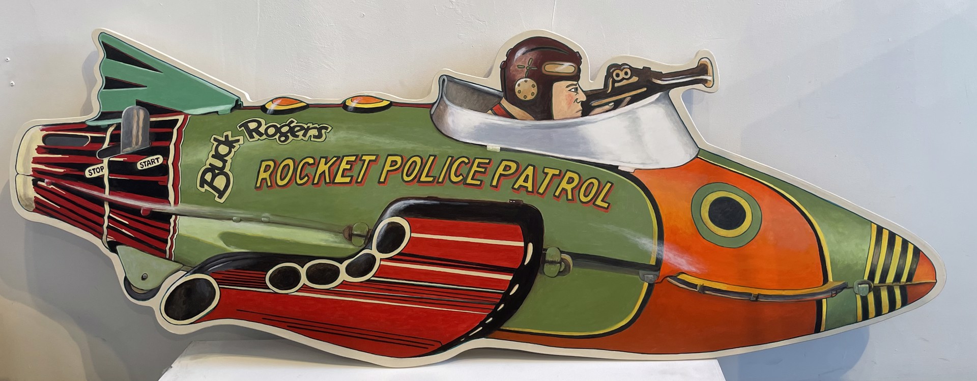 Rocket Police Patrol by Ralph Allen Massey