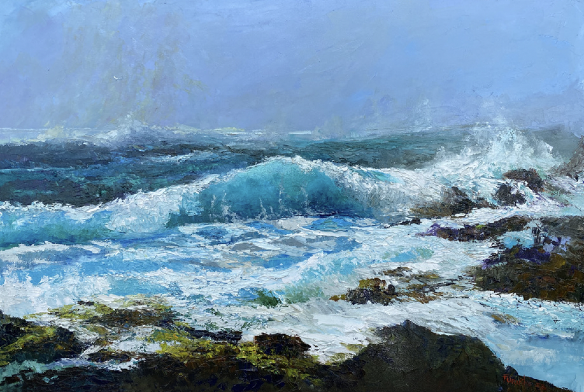 After the Storm, Makapuʻu Surf by Ed Furuike