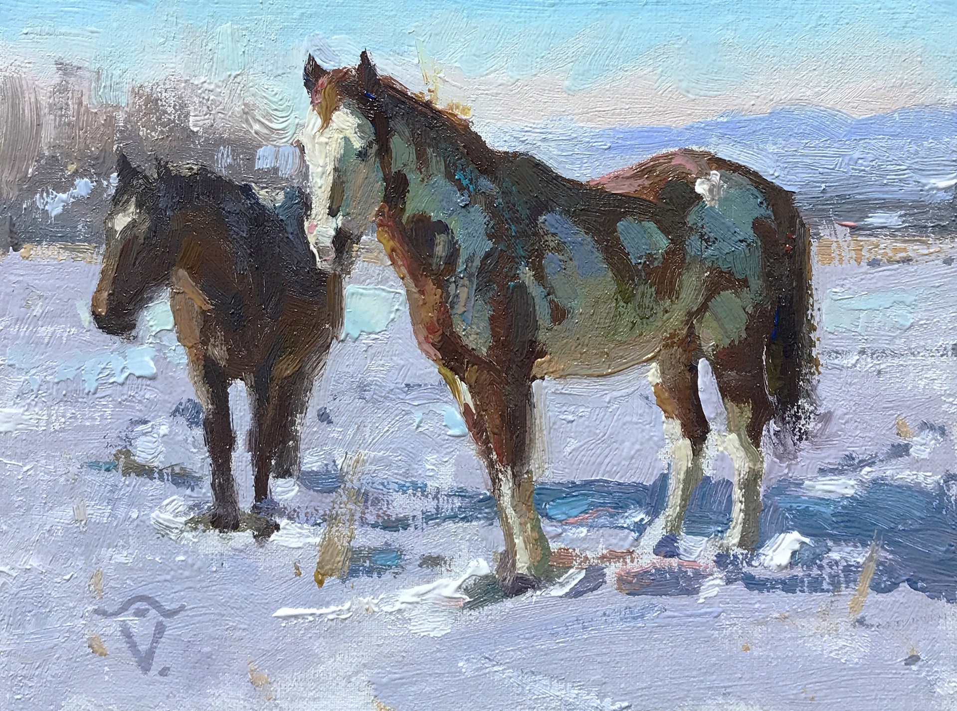 Winter Paint by Albin Veselka