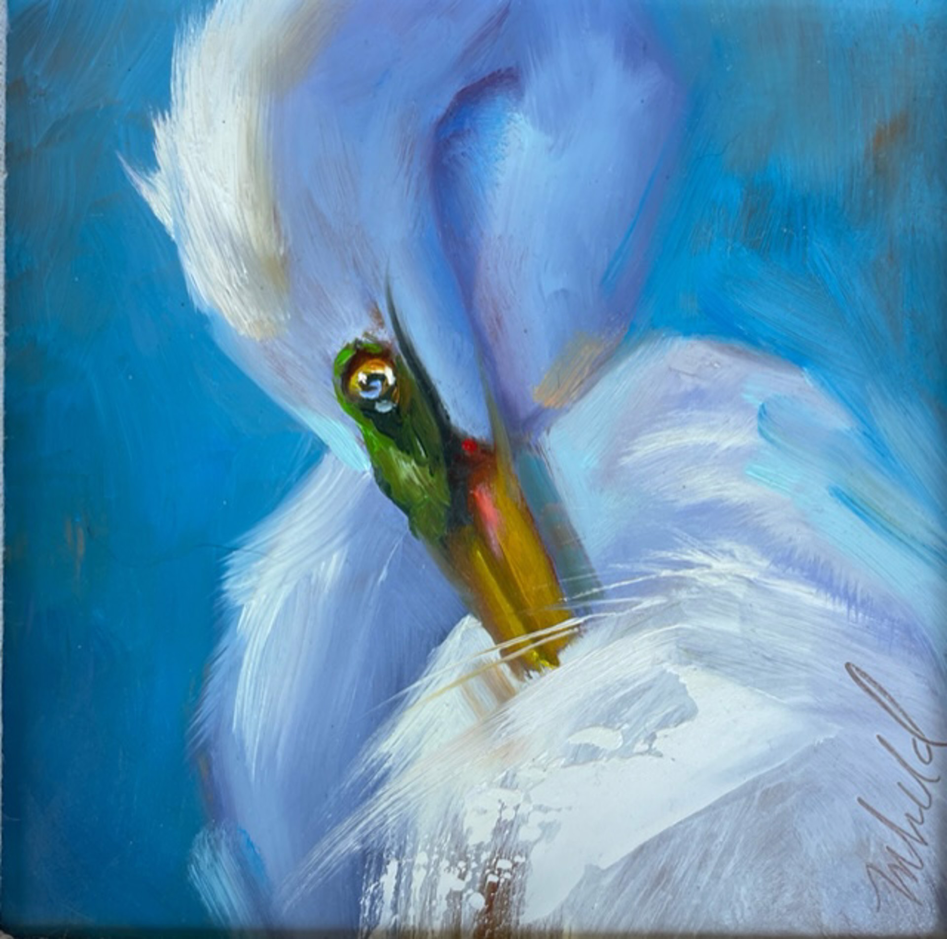 Preening - SOLD by Michelle Held