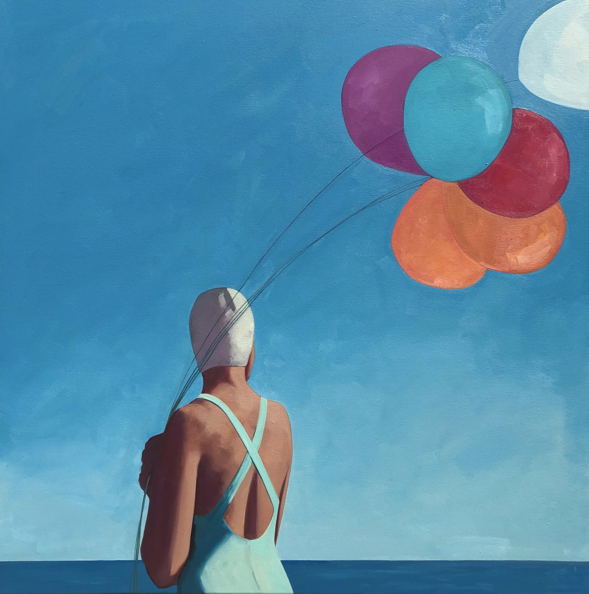 Summer Balloons by Tracey Sylvester Harris