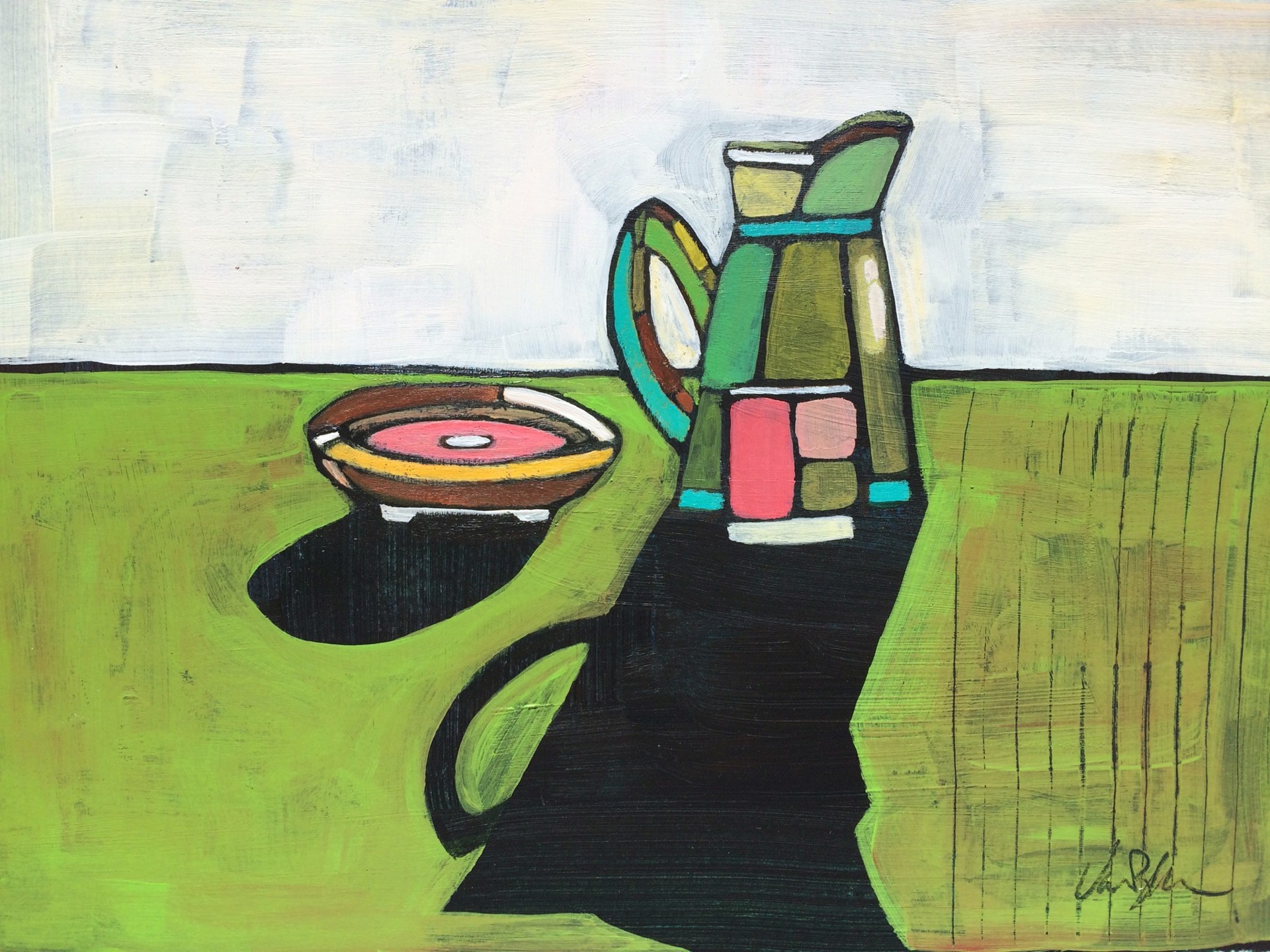 Piatto, tazza, e brocca by Rachael Van Dyke