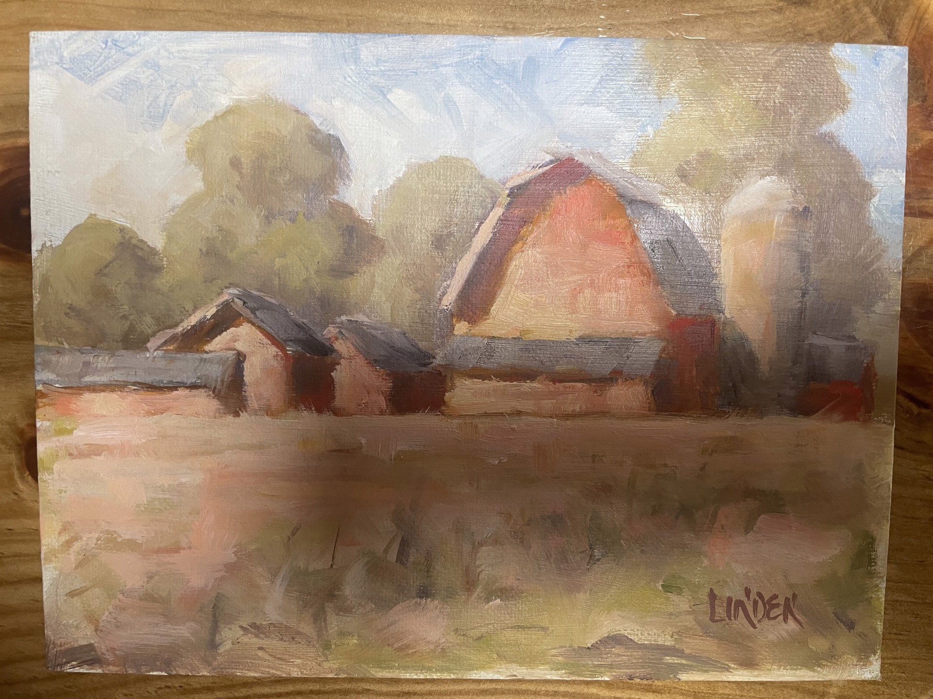 Barn on Chrysler by Tom Linden