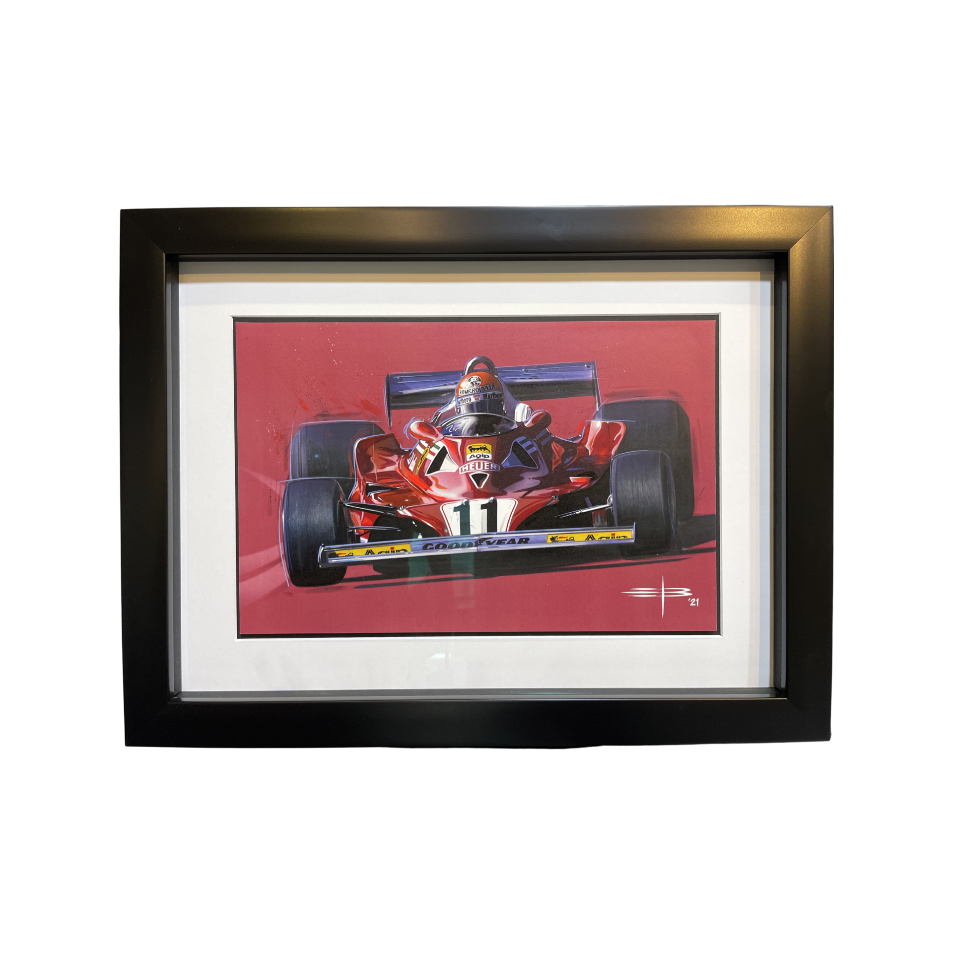 “Formula 1 Ferrari” by Emile Bouret