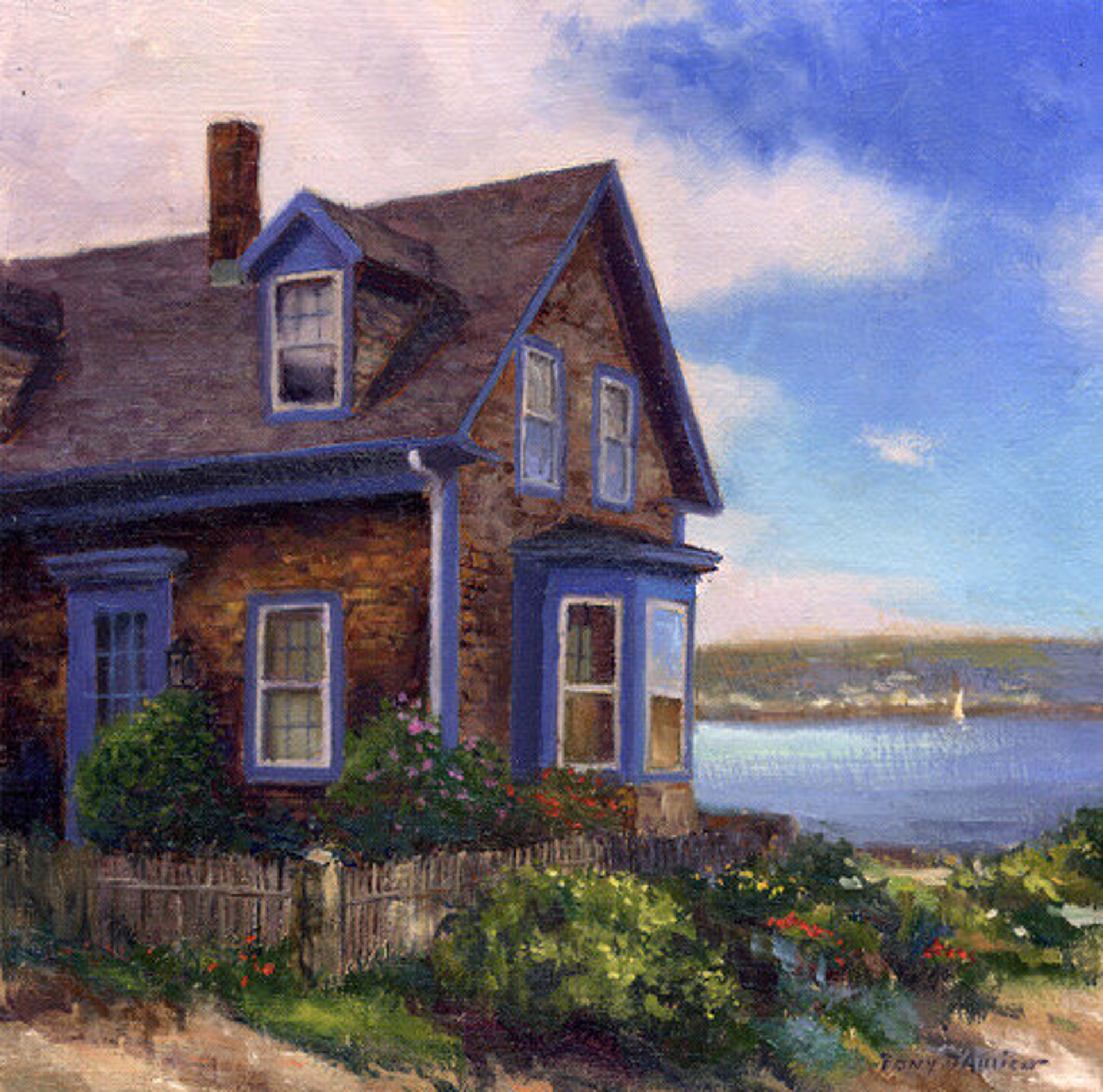 The Charm of Rockport by Tony D'Amico