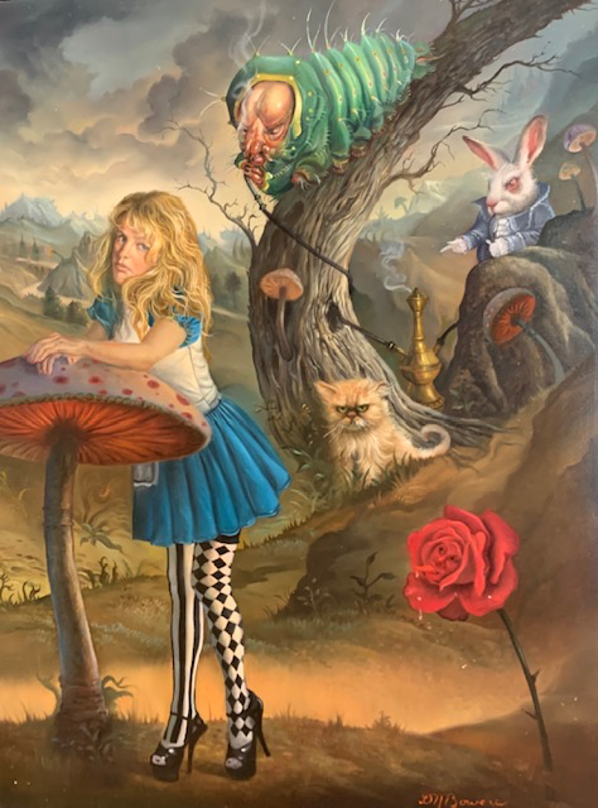 Alice in Wonderland by David Michael Bowers
