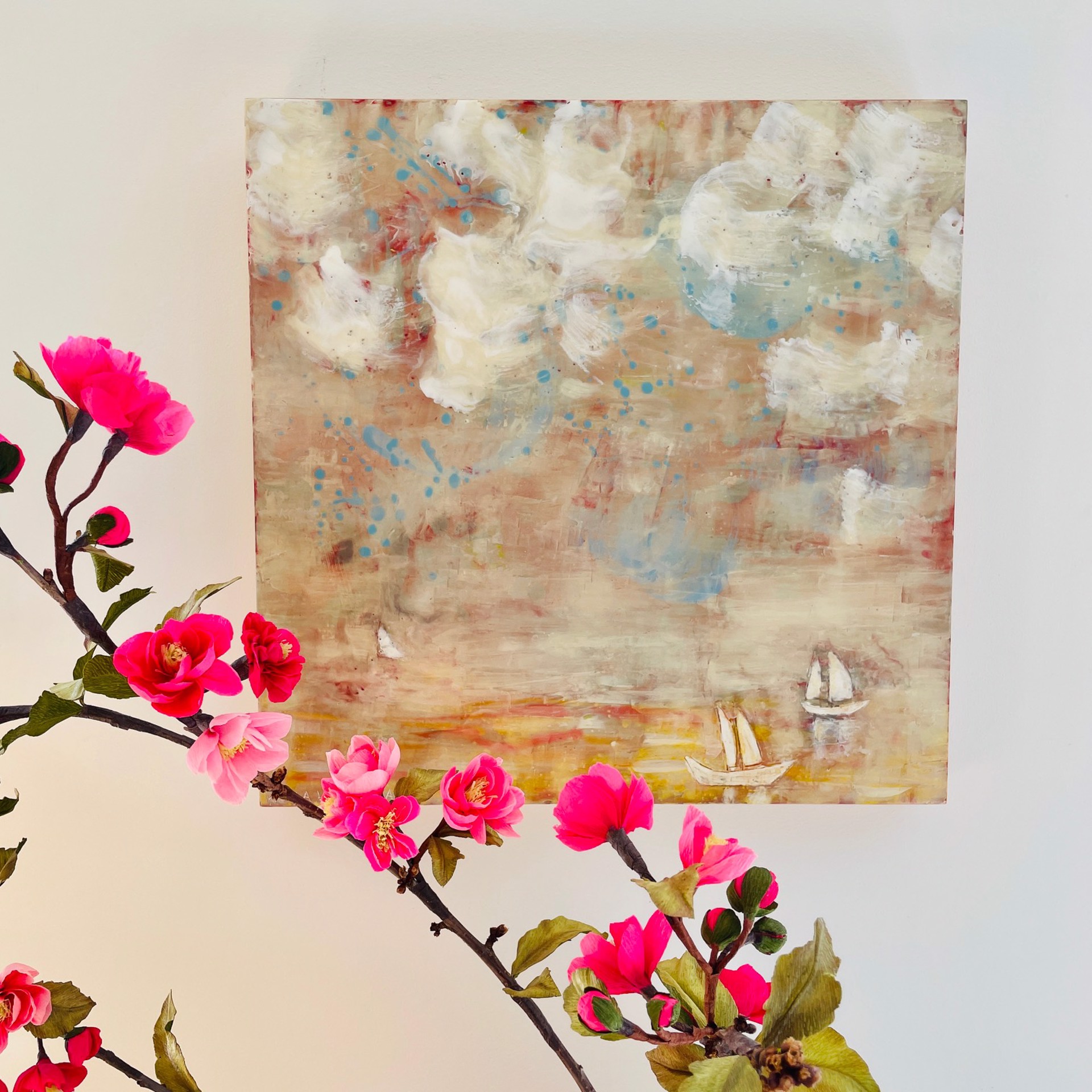 Boat Series A Sailing Day by Willa Vennema Portland Art Gallery