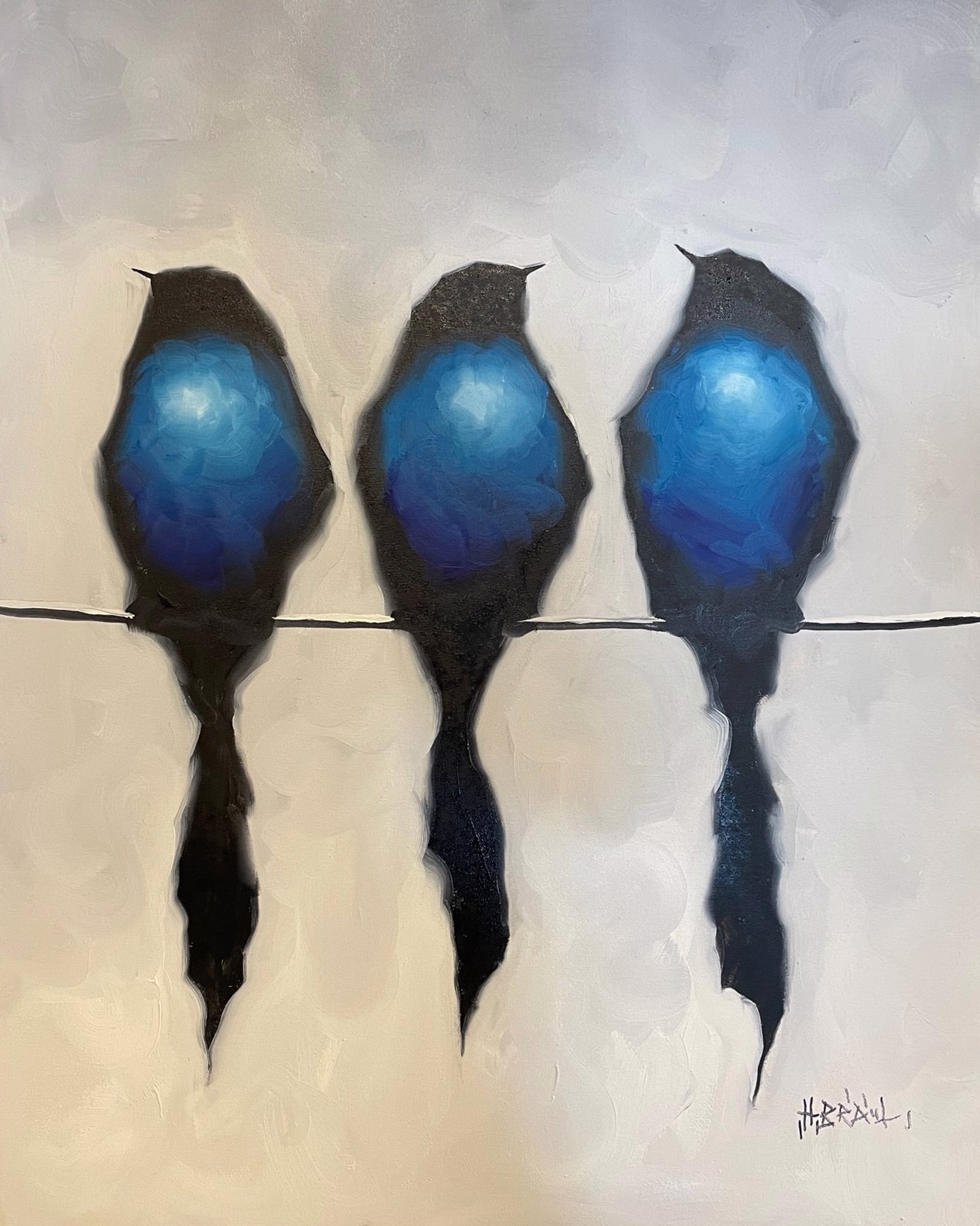 Blue Bird Trio by Harold Braul