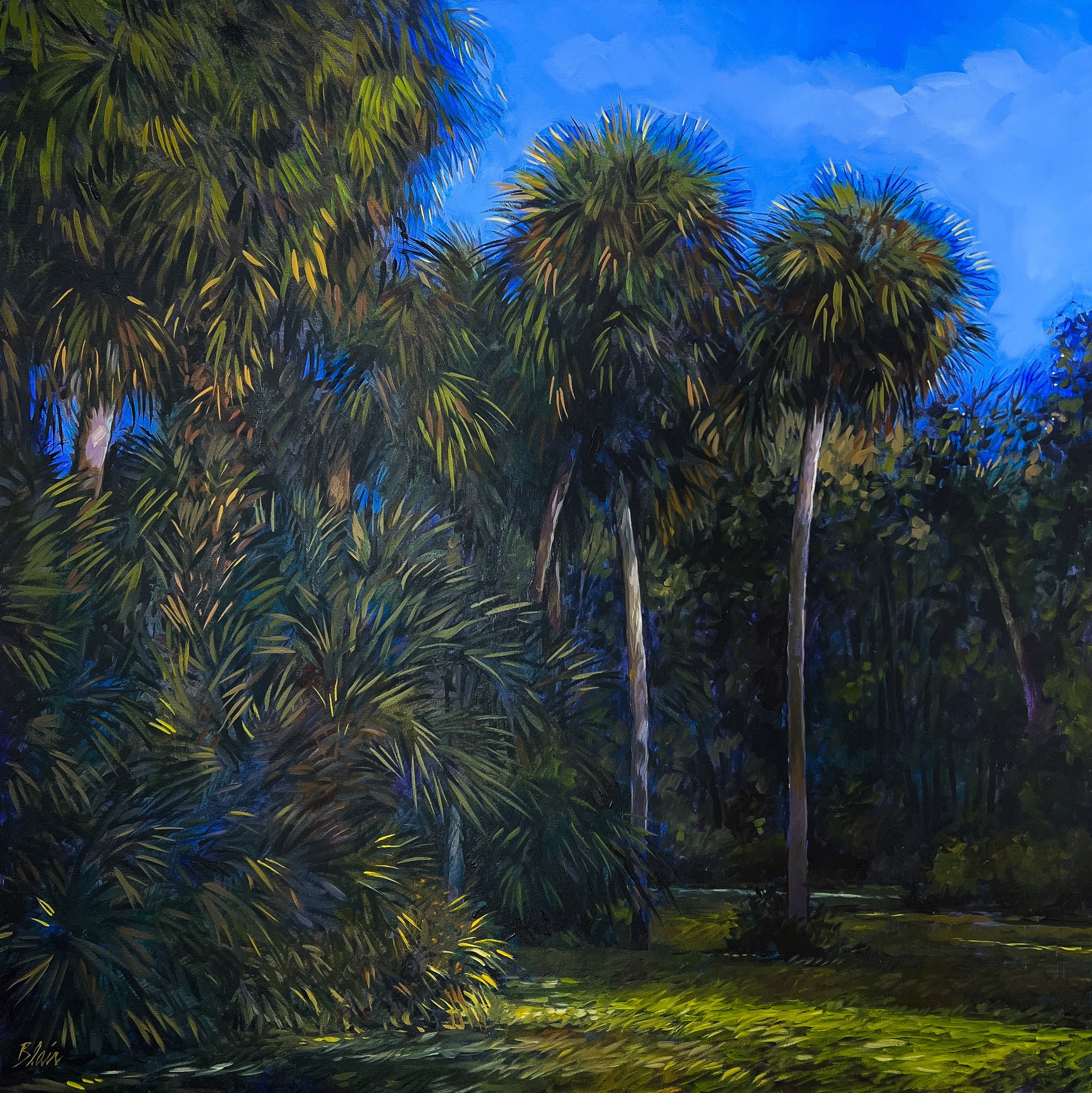 Palm Trees by Eleanor Blair