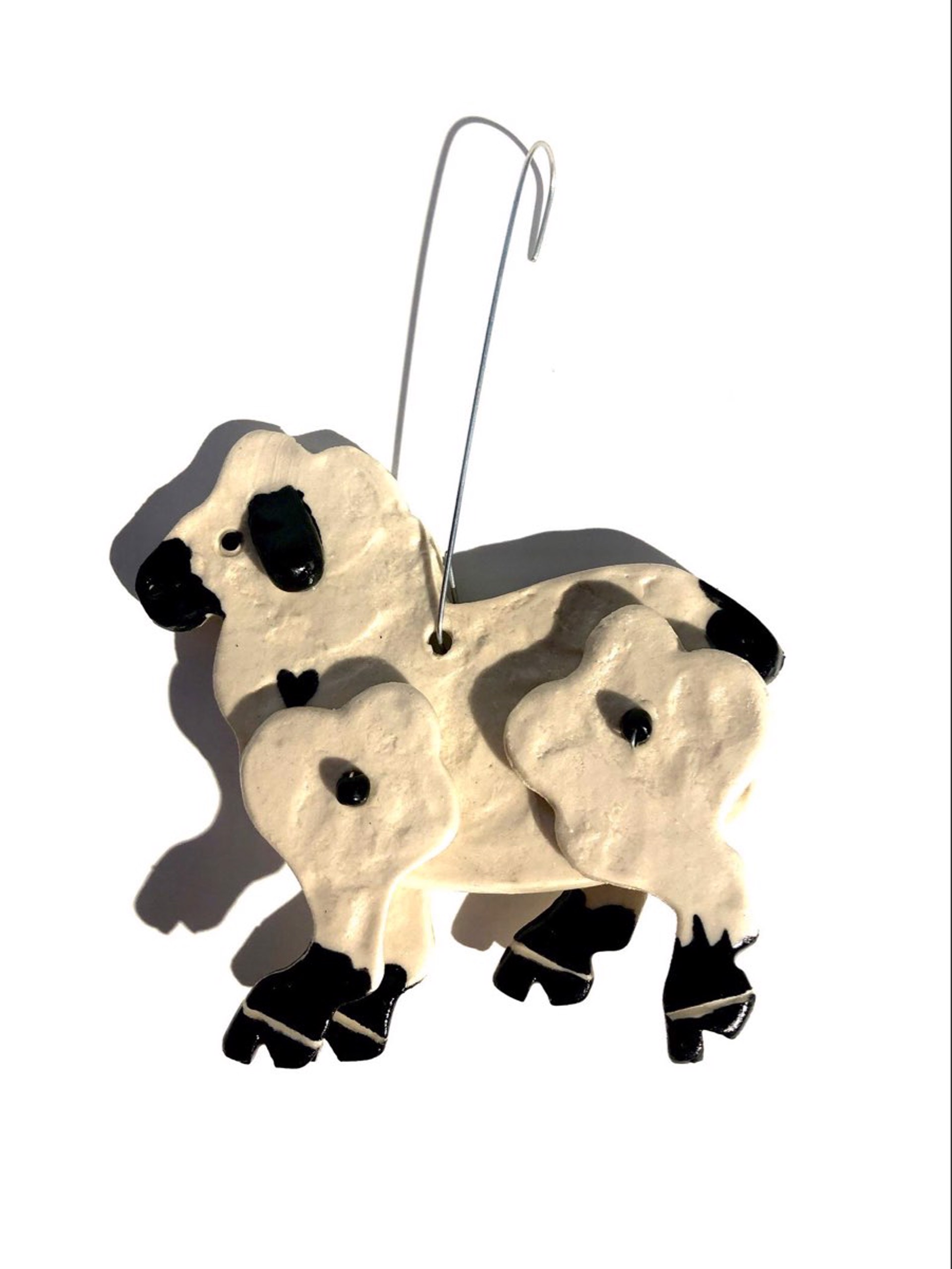 Sheep Ornament by Nancy Jacobsohn