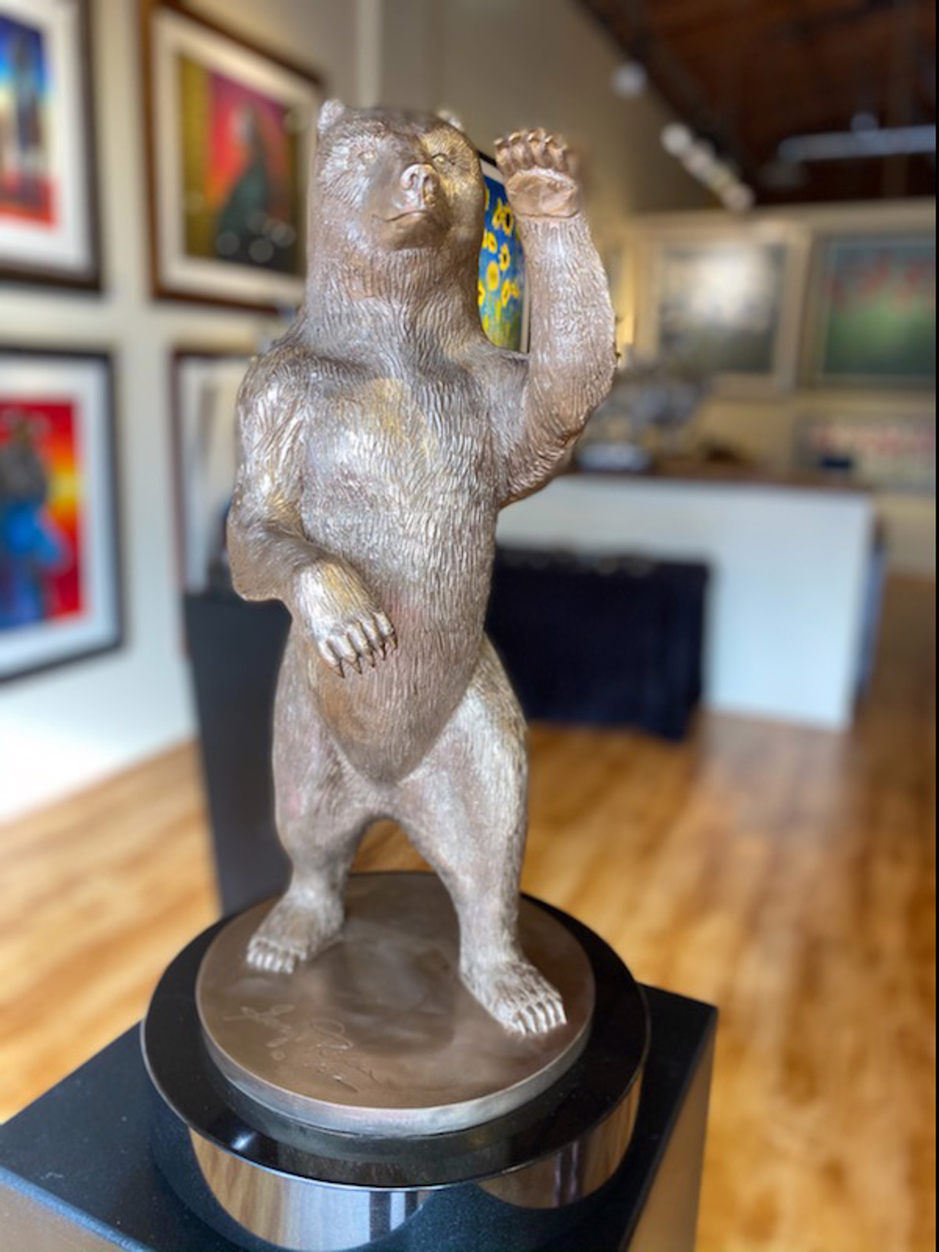 Bronze Bear by George Rivera