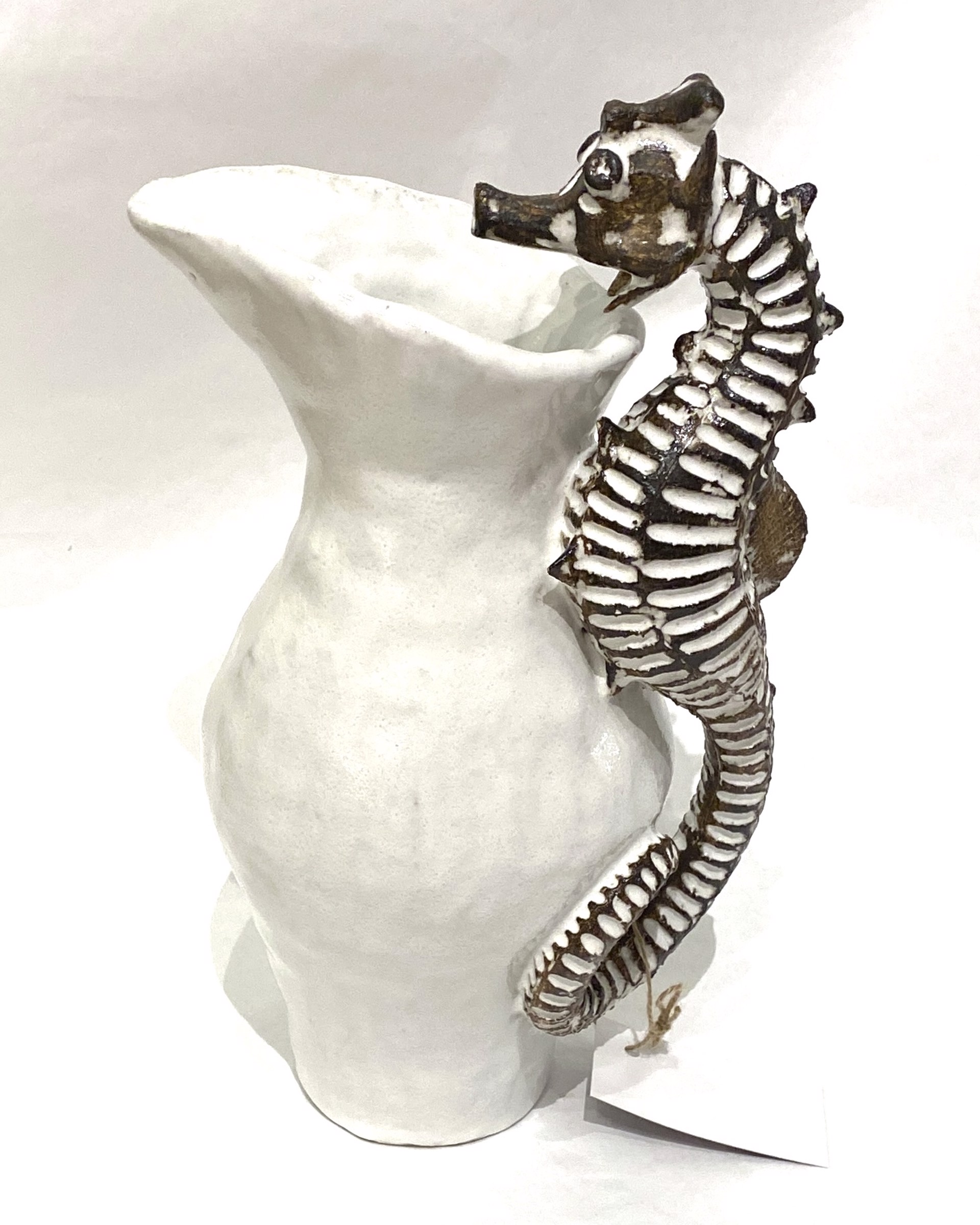 Seahorse Pitcher SG23-8 by Shayne Greco