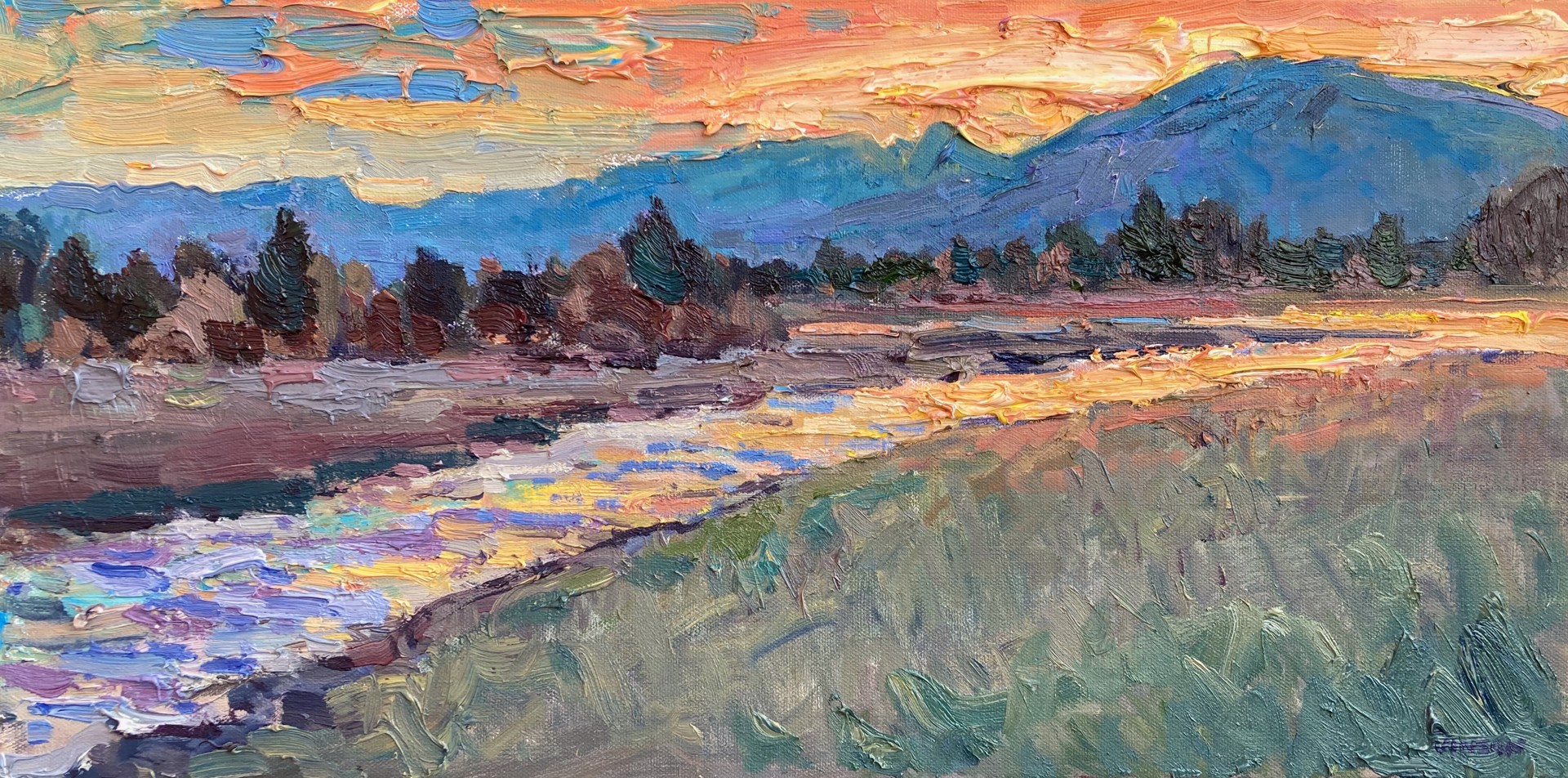 Sunset Beyond Ward by Turner Vinson