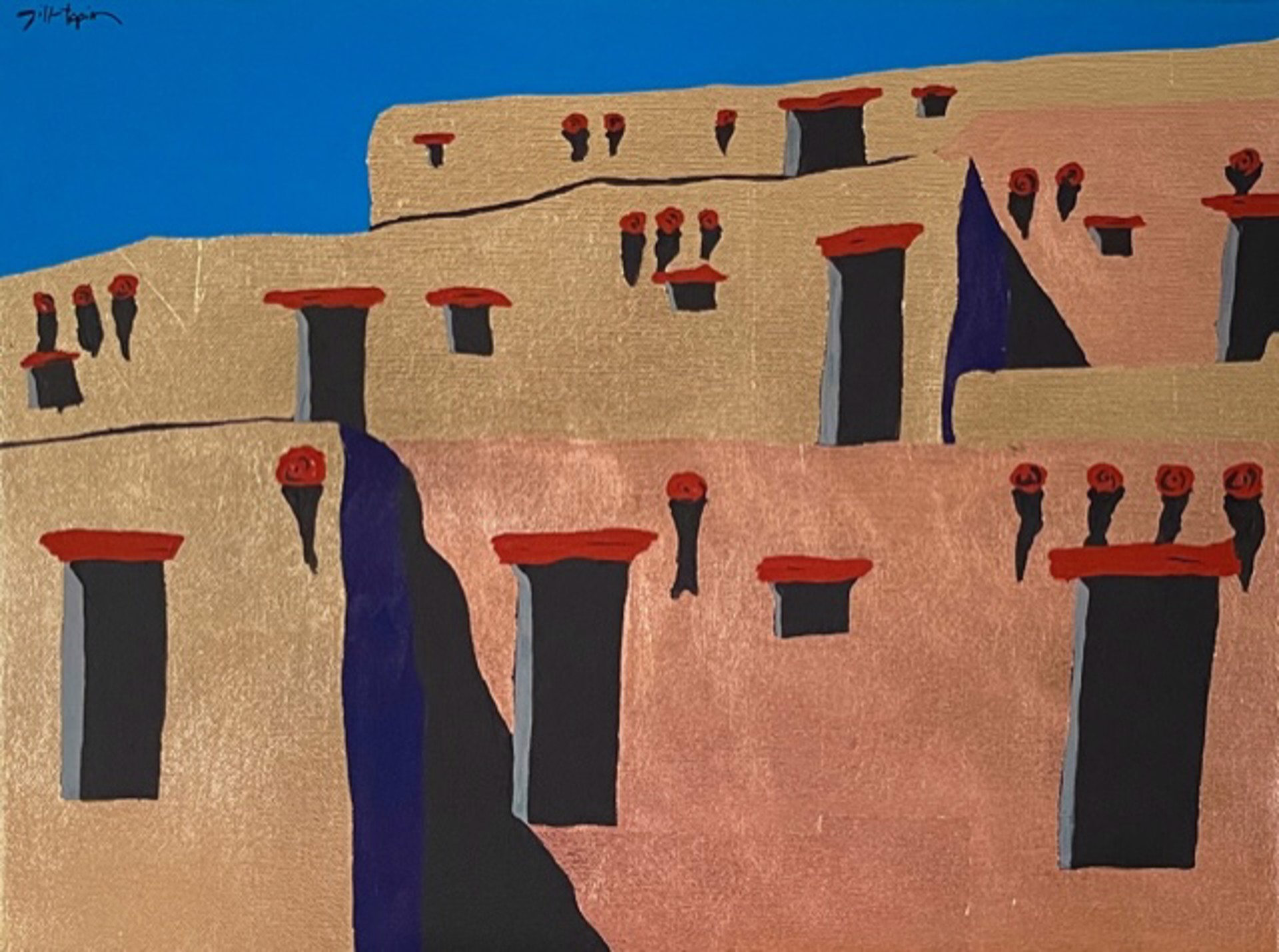 Ancient Pueblo by Alvin Gill-Tapia