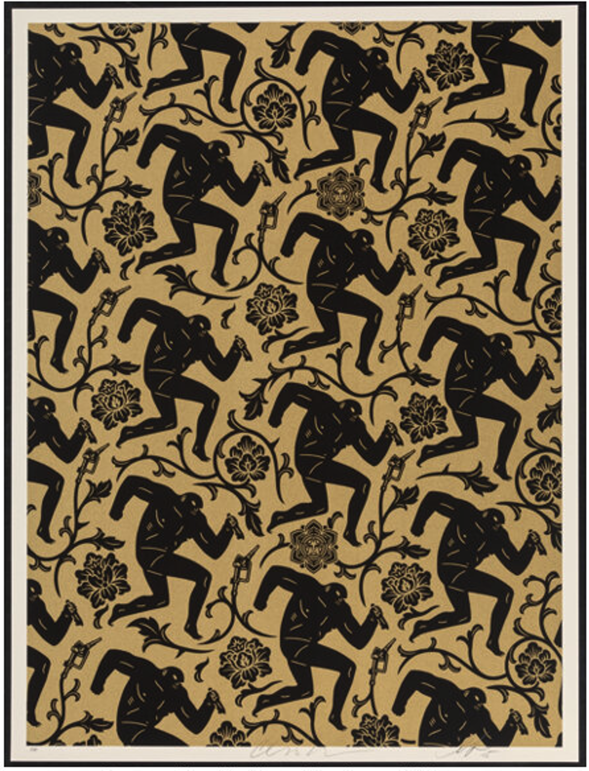 Pattern of Corruption (Gold) (AP/150) by Cleon Peterson