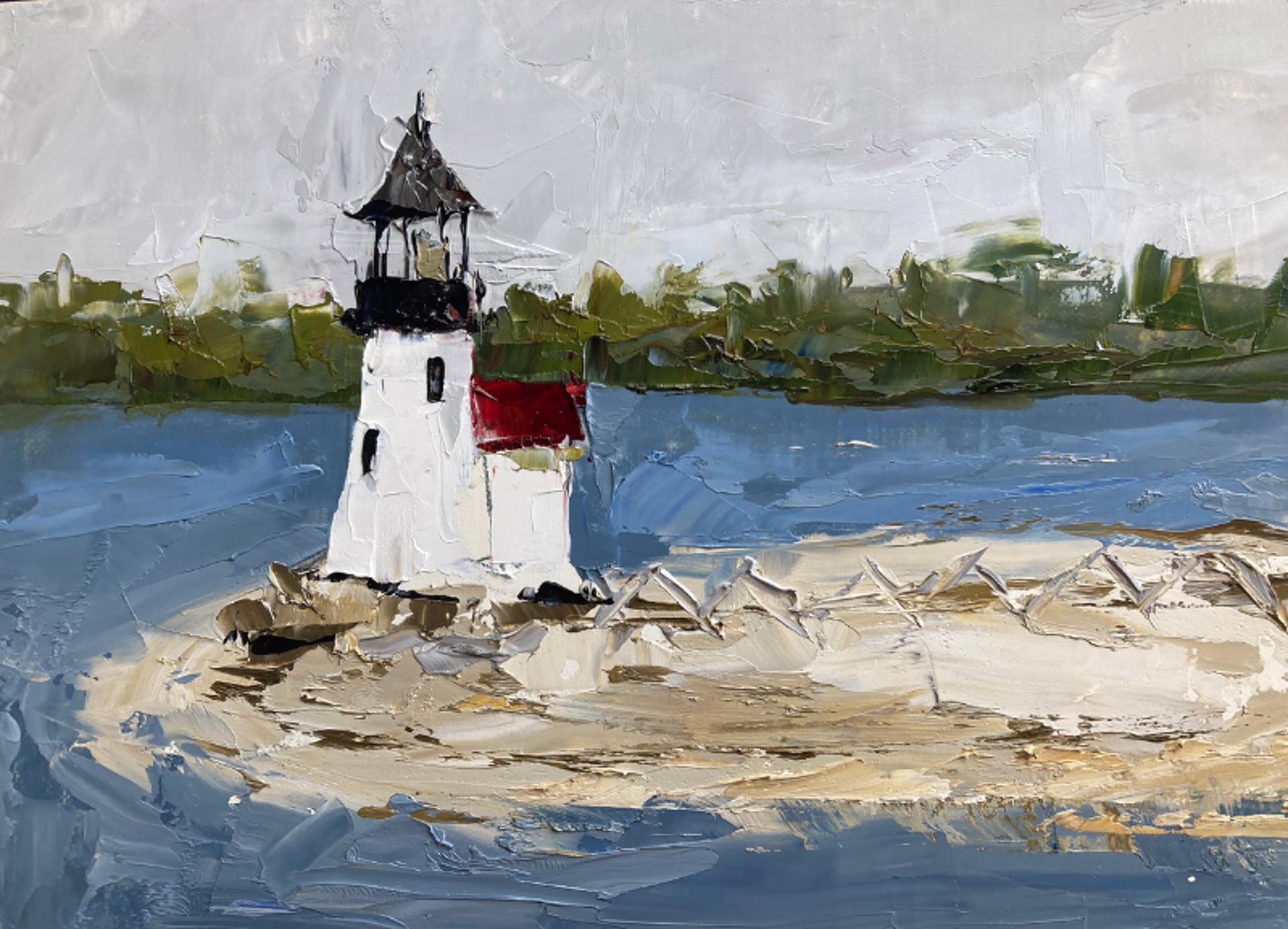 Brandt Lighthouse by Sandra Pratt