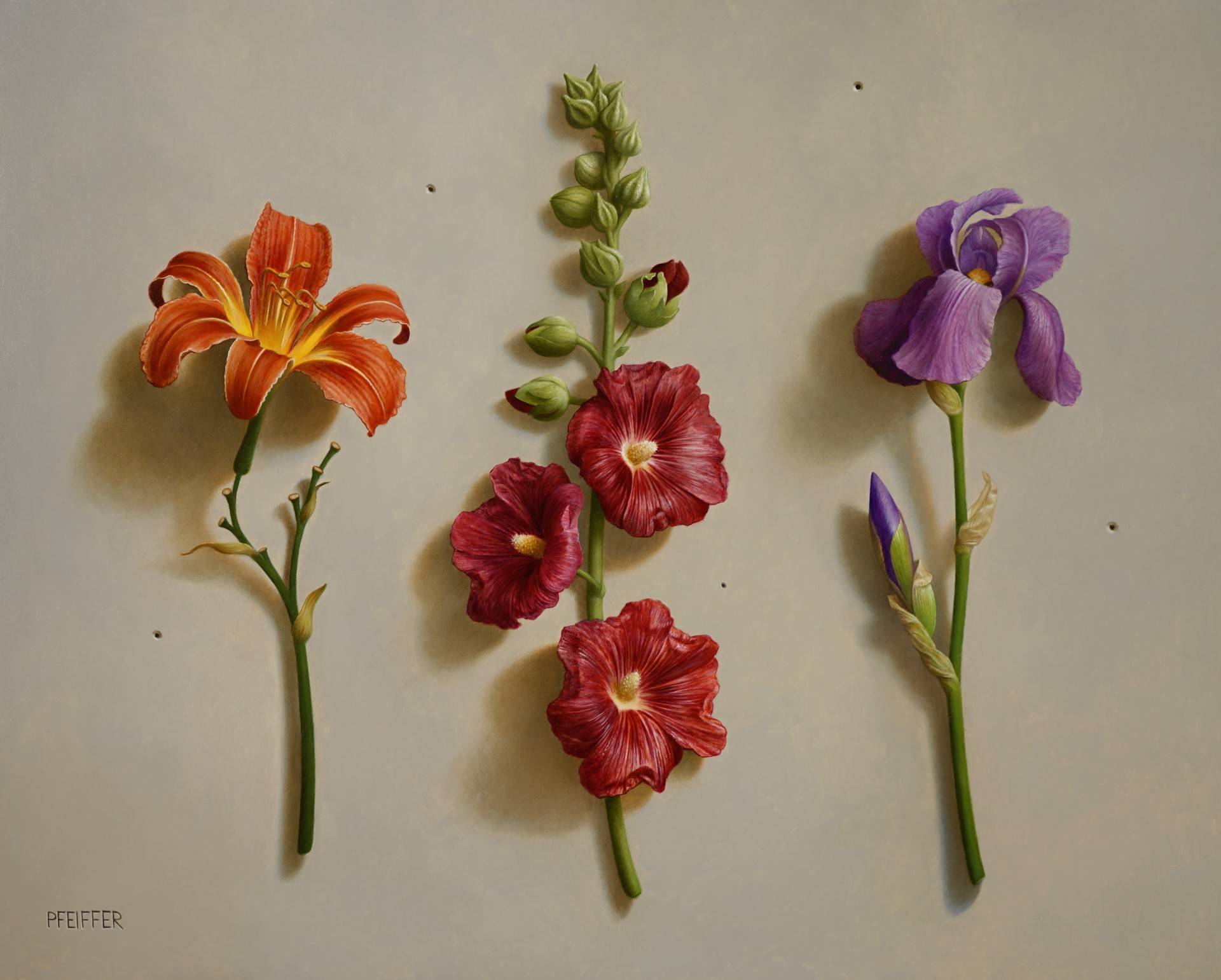 Wallflowers, Mixed Bouquet by Jacob A. Pfeiffer