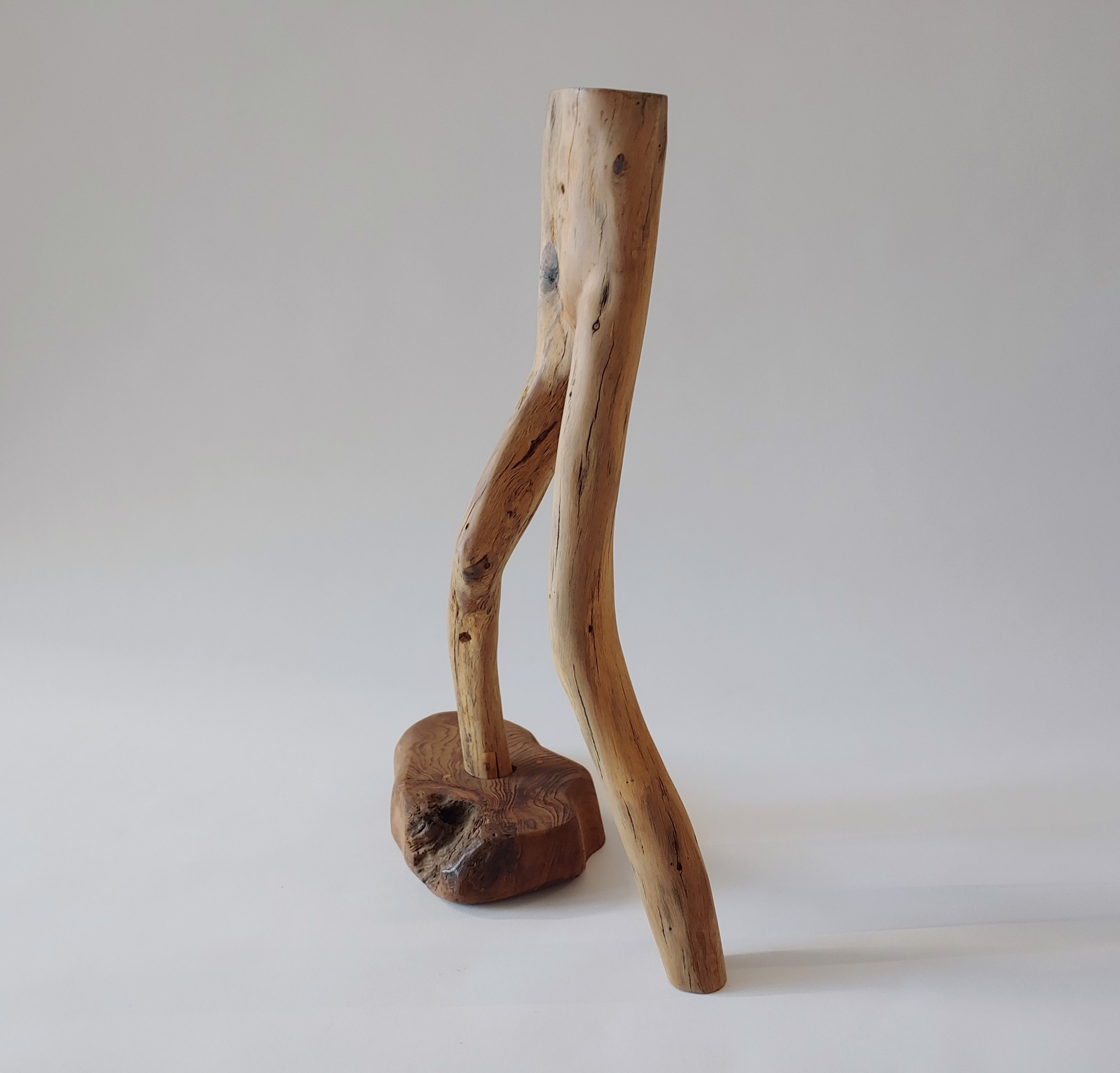 Legs- Wood Sculpture by David Amdur
