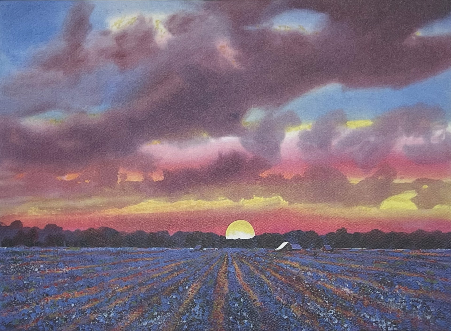 Mississippi Sunrise Print by Gary Walters