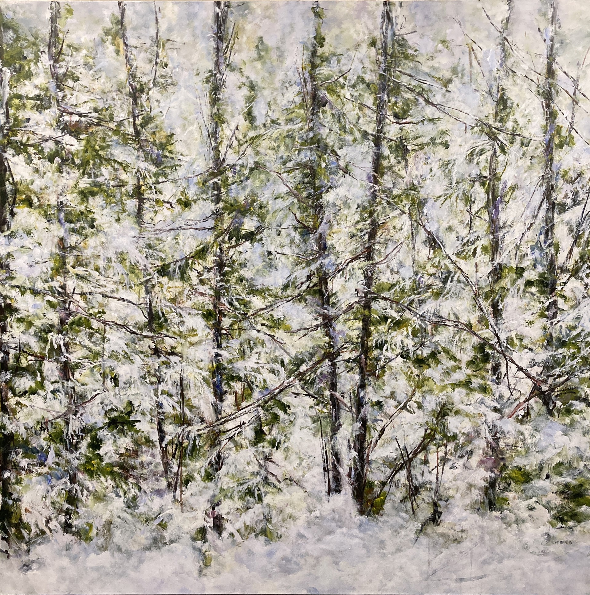 Winter Scene 2 by Judy Cheng