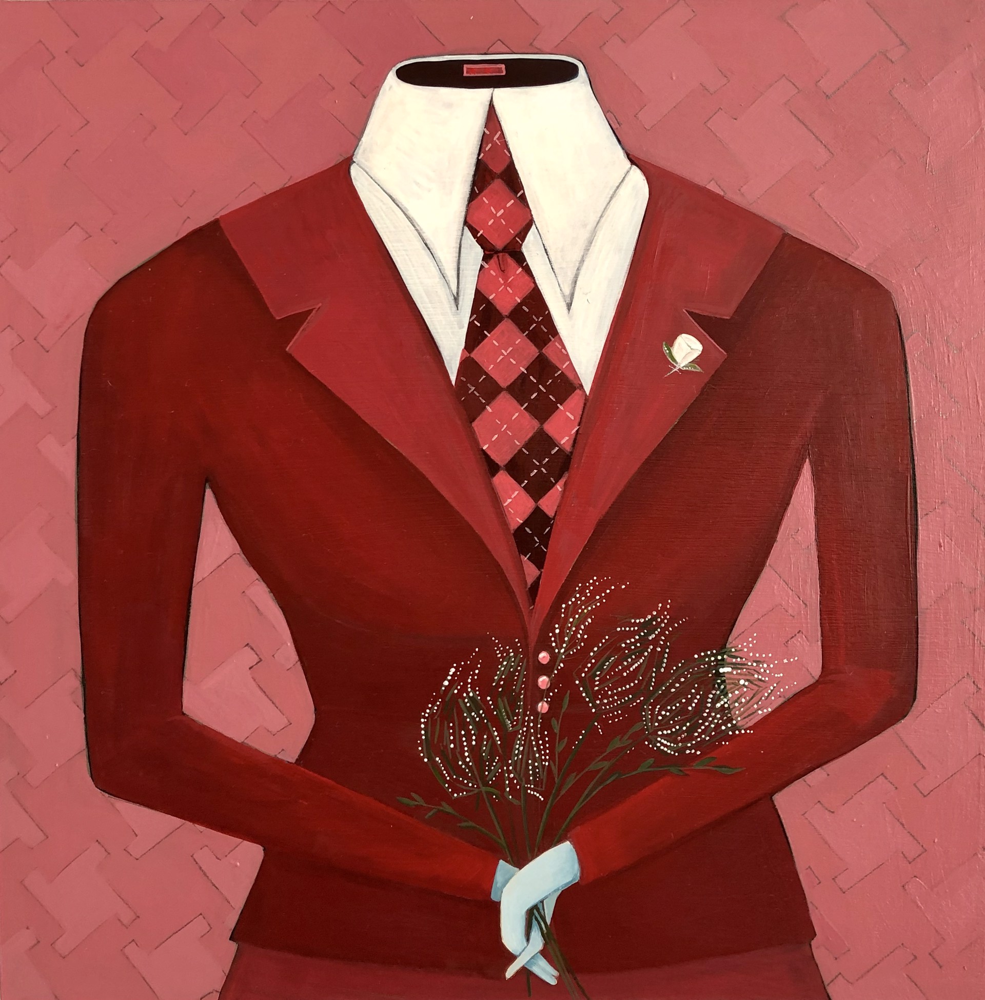 Red Suit by Angela Burson