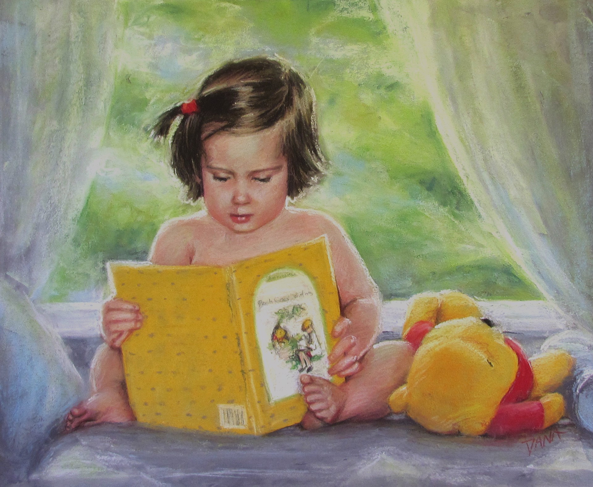 Winnie the Pooh Time by Dana Lombardo