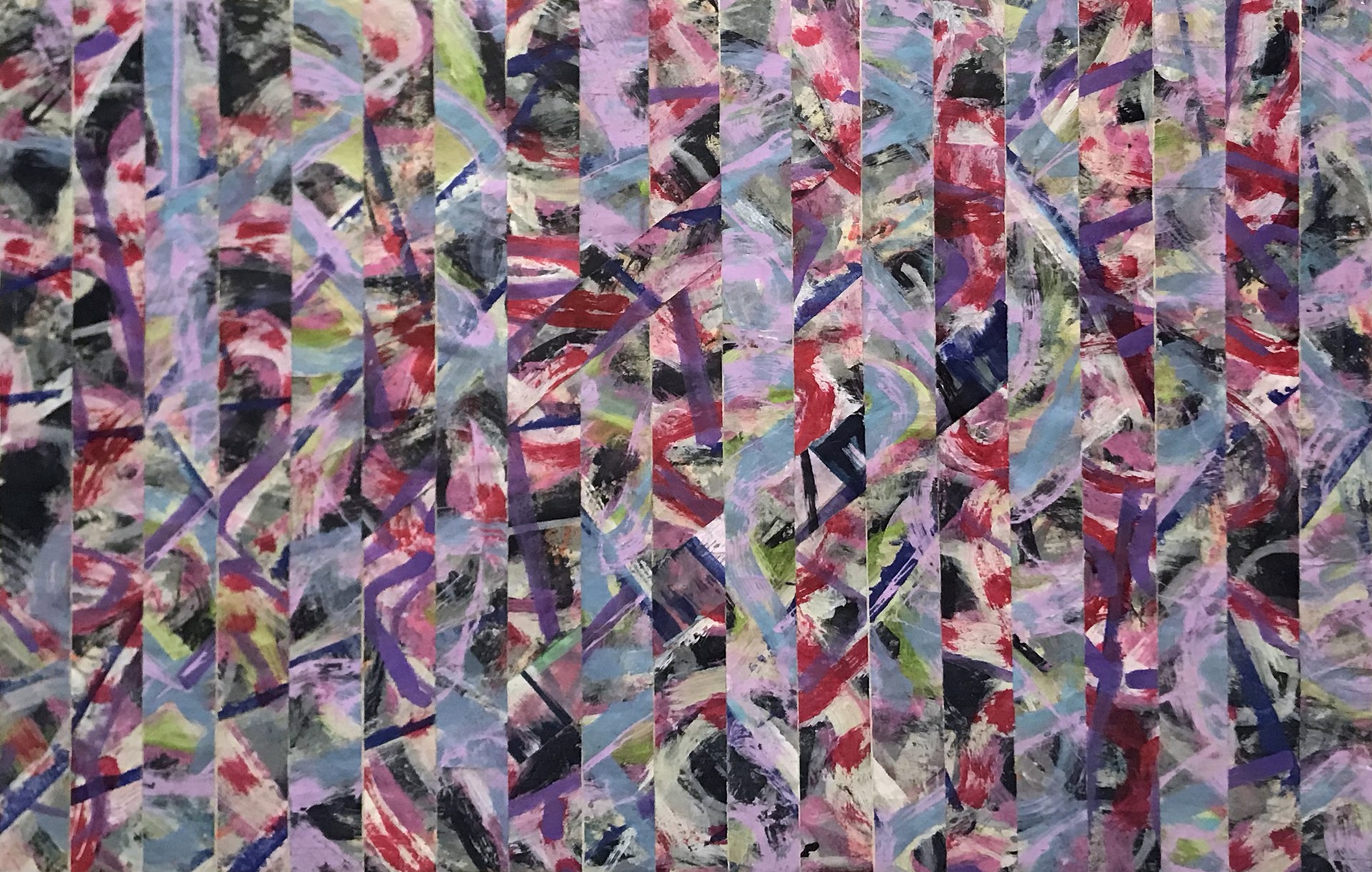 Untitled (Pink Weaving) by Ibsen Espada