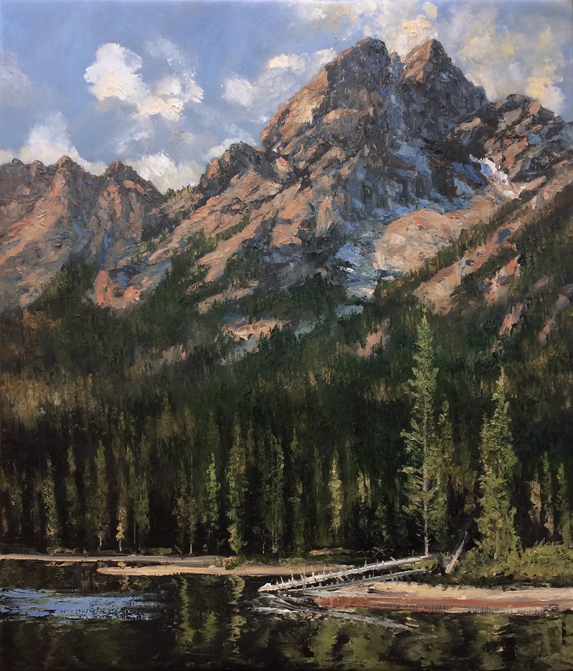 Lakeside-Sawtooth #4 by James Cook