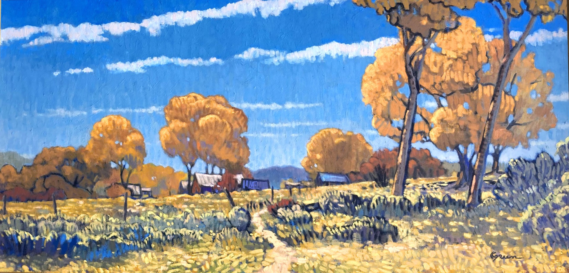 Warm Day, October by Kenneth Green