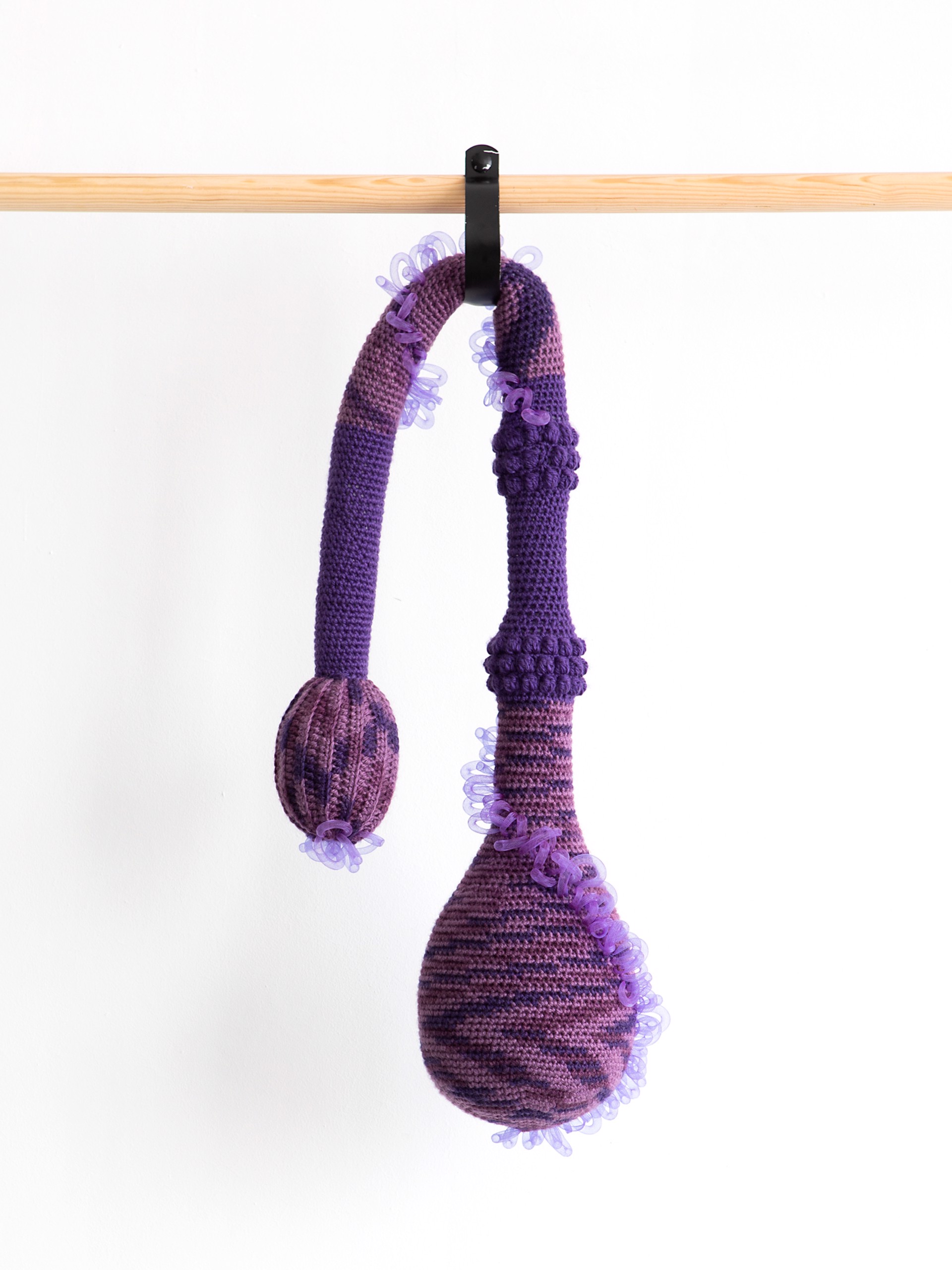 Hanging piece "Purple" by Monica Ceballos Brenninkmeijer