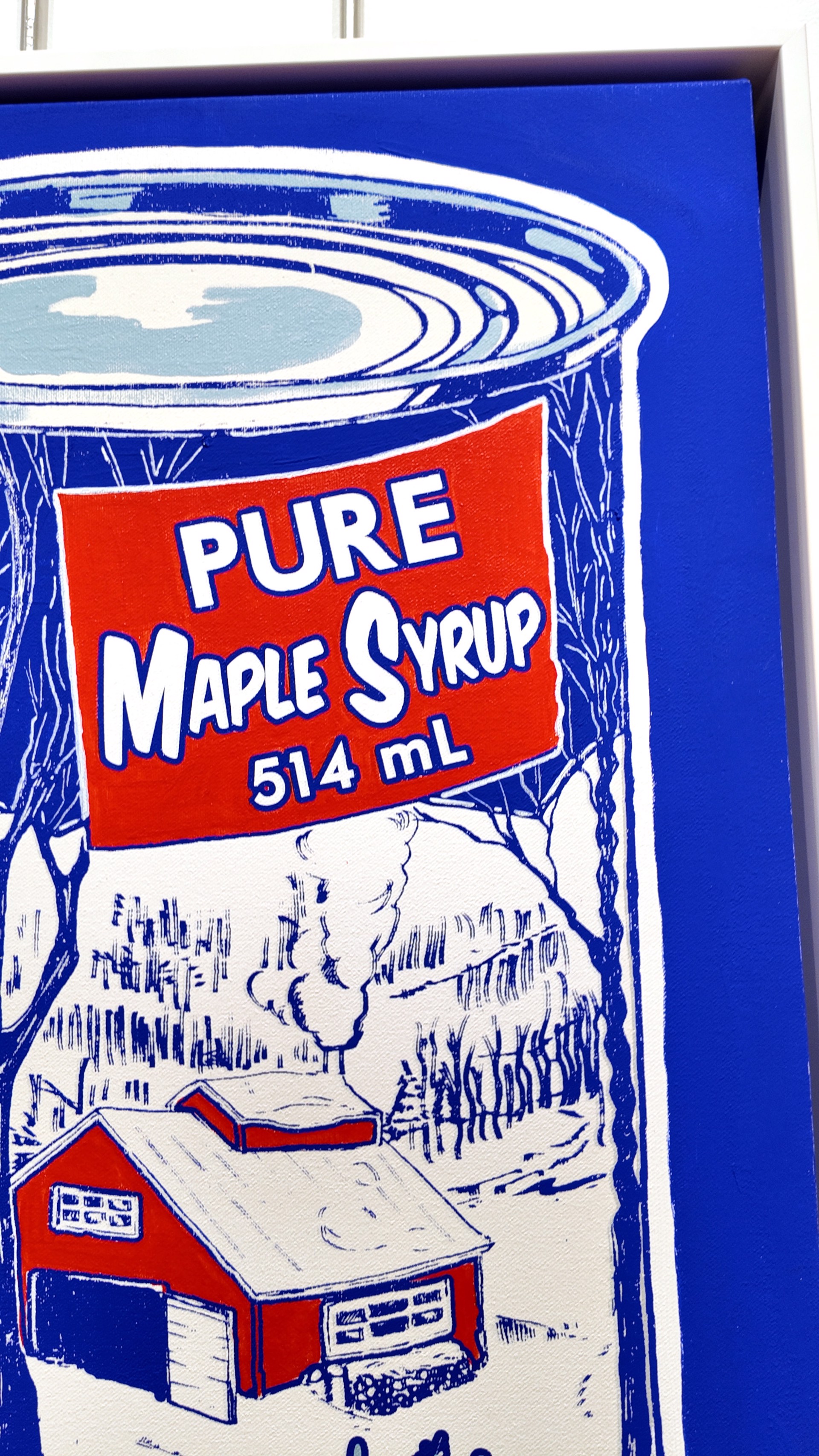 Maple Syrup (yves klein) by Whatisadam
