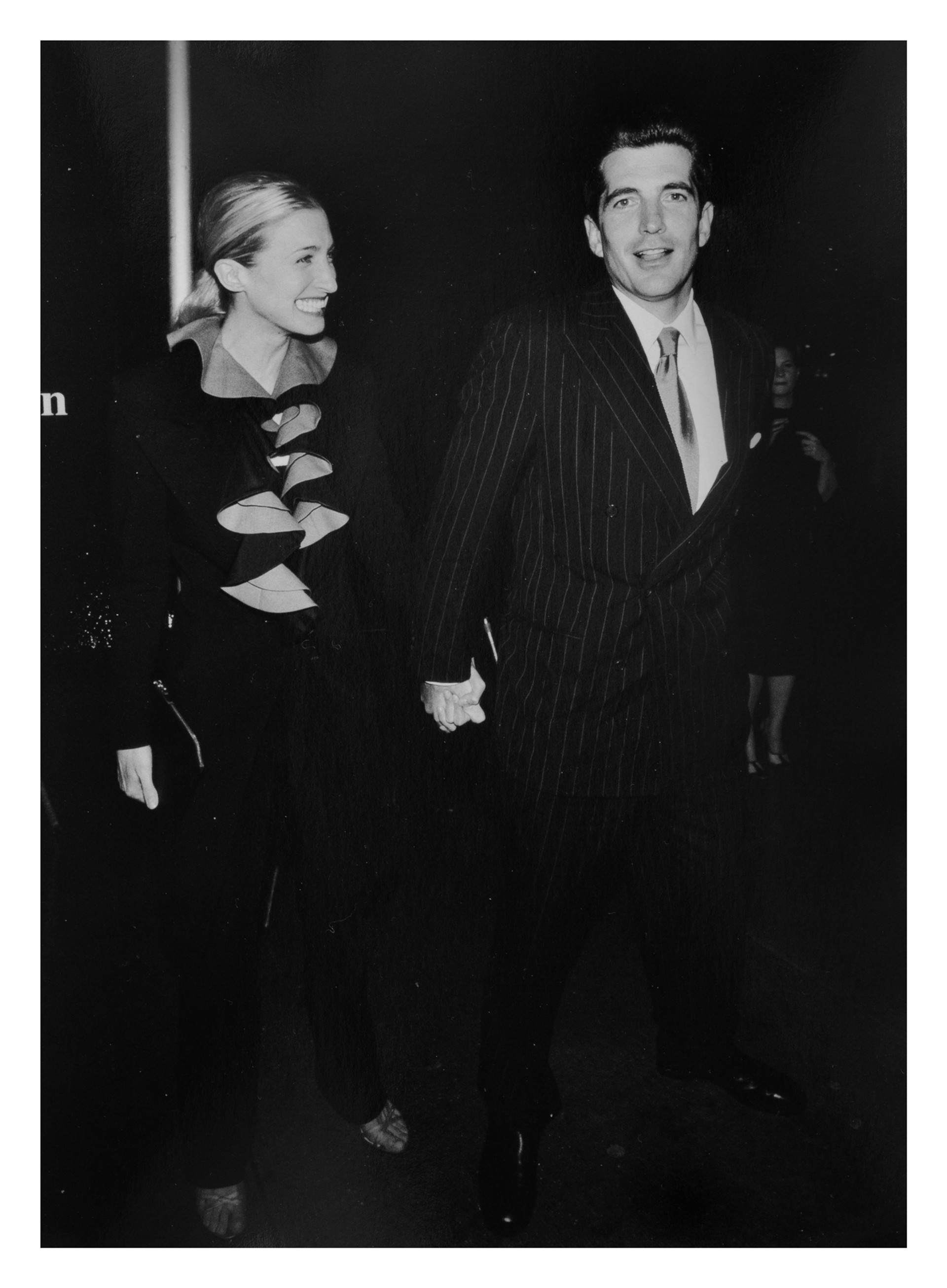 John F. Kennedy, Jr. and Carolyn Kennedy by Ron Galella