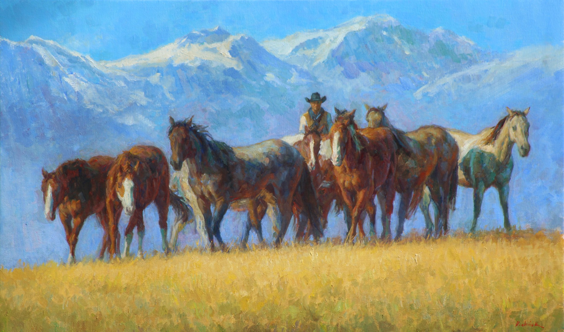 High Country Remuda by William J. Kalwick Jr.