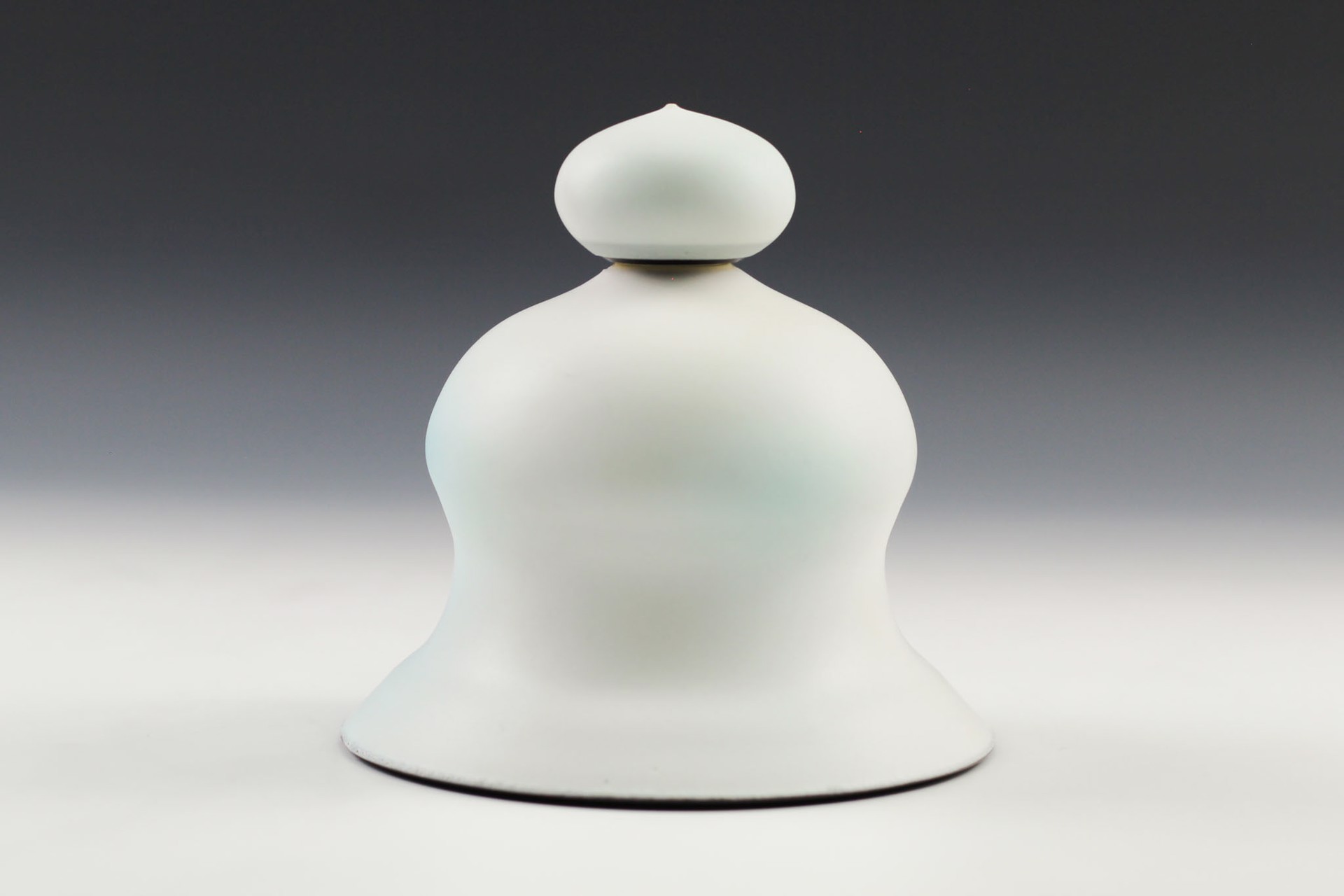 White "Bell" Jar by Charlie Olson