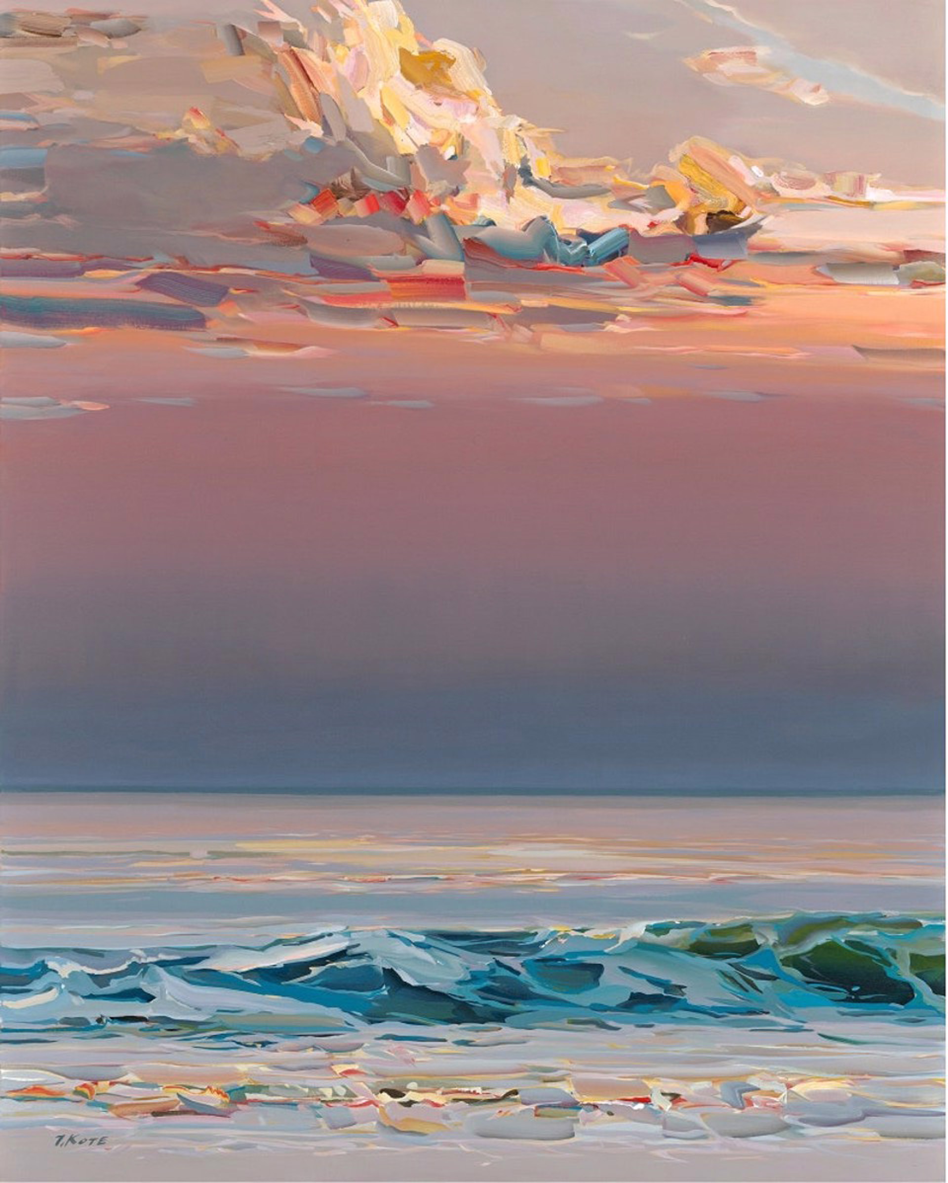 The Sun Will Set Only To Rise Again by Josef Kote