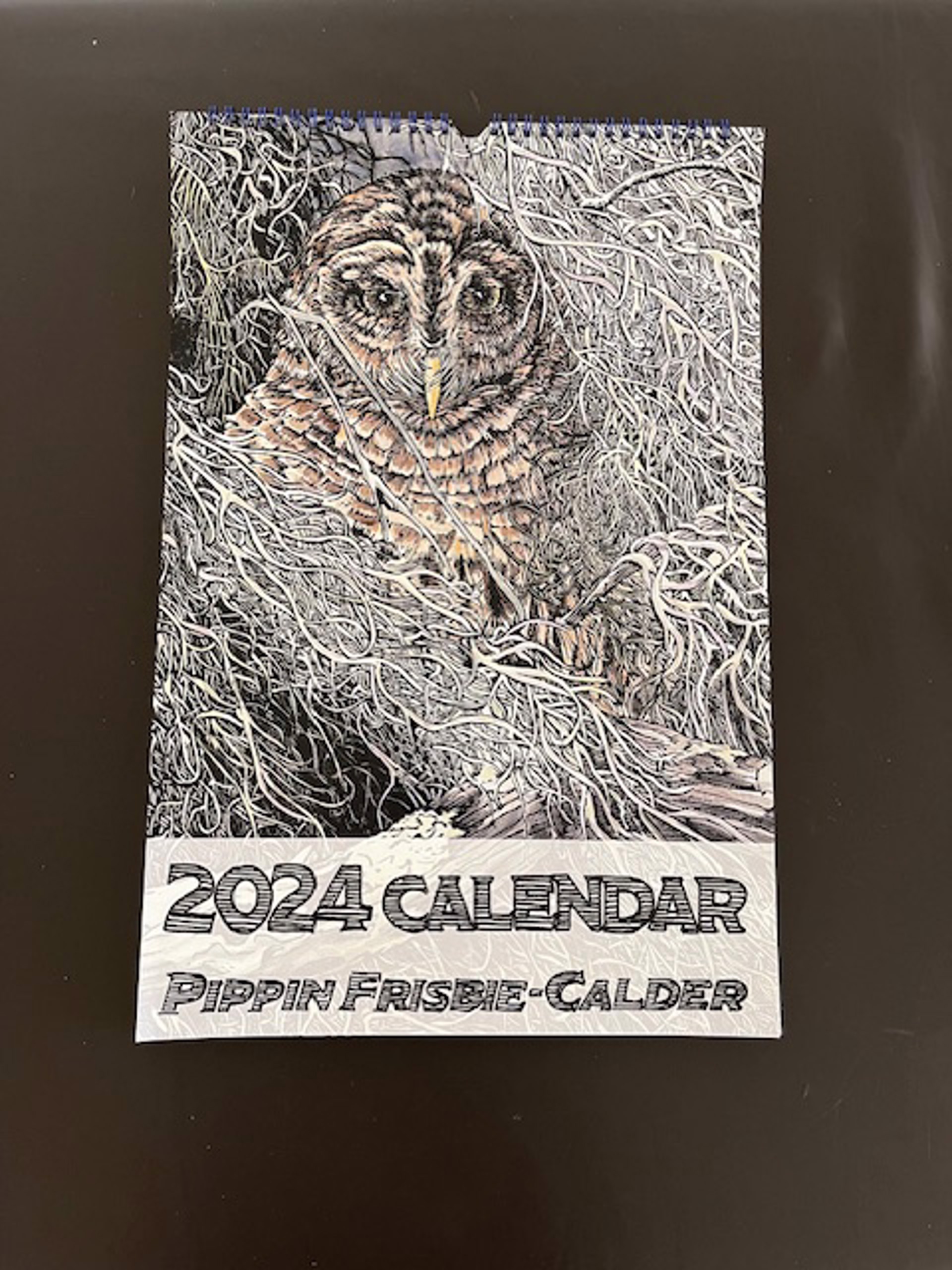 2024 Calendar by Pippin Frisbie-Calder