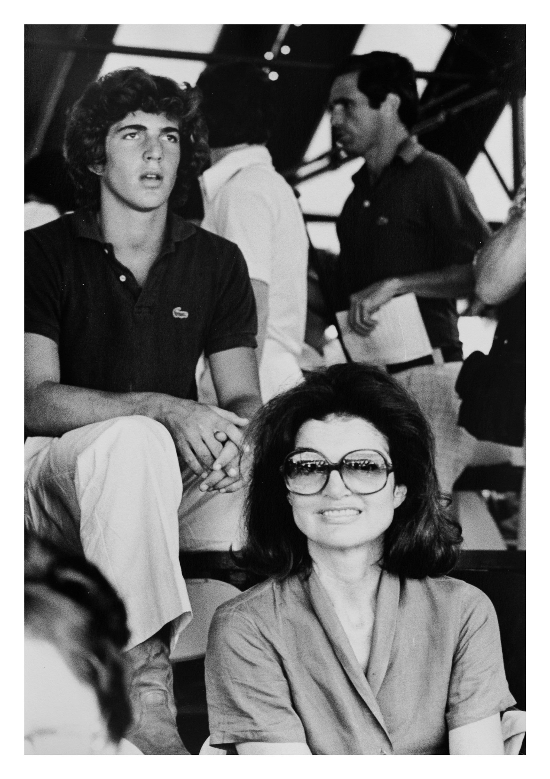 Jackie Kennedy Onassis and John F. Kennedy, Jr. by Ron Galella
