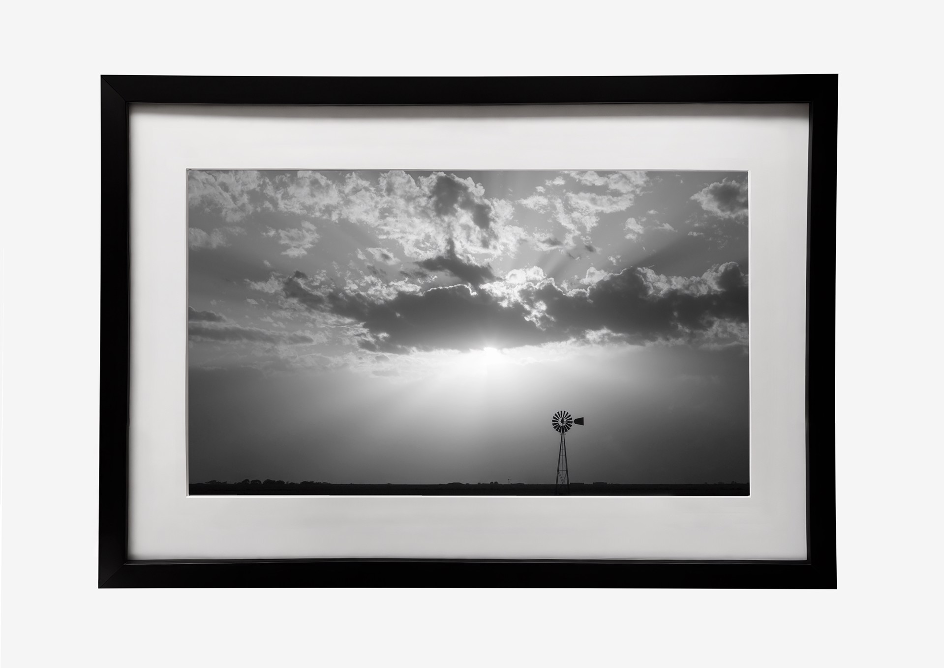 Texas Sunset - Framed by Tim Herschbach
